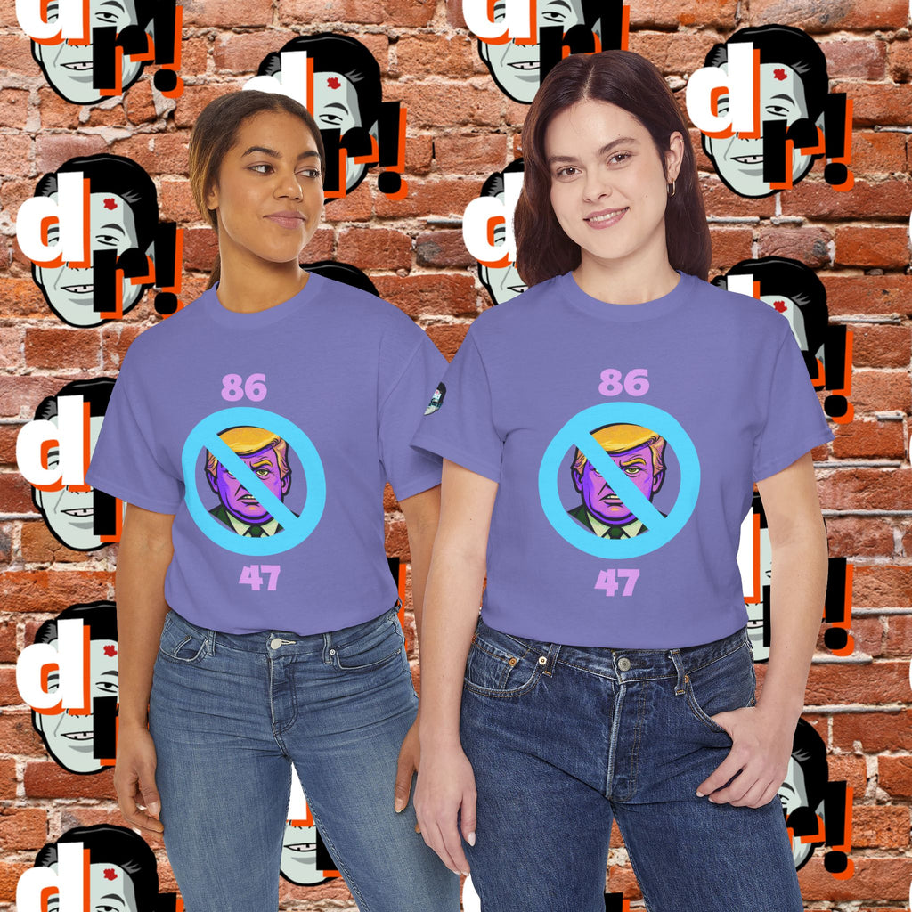 86/47 Lavender & Pink Variant Unisex Heavy Cotton Tee