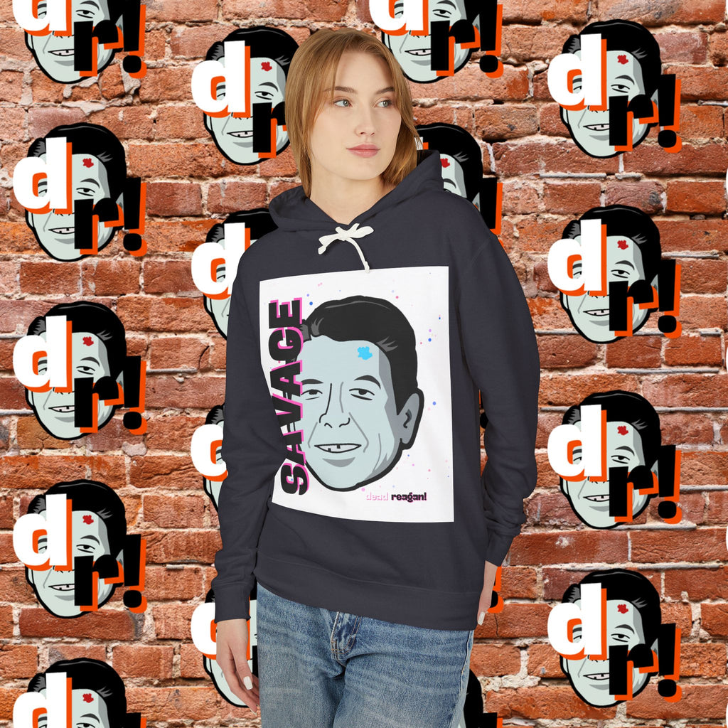 Savage (Pink & Teal) Graphic Hoodie