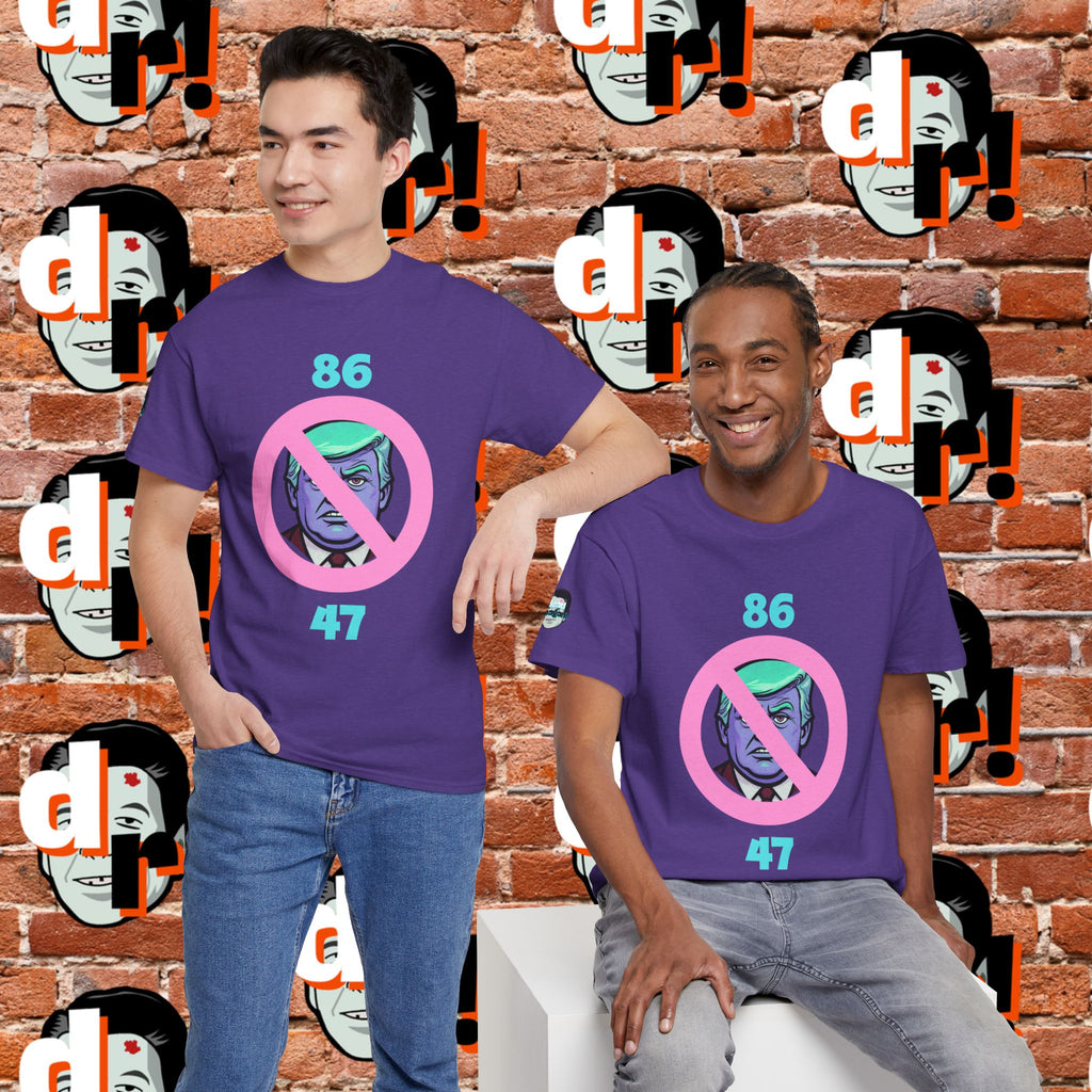 86/47 Teal & Pink Variant Unisex Heavy Cotton Tee