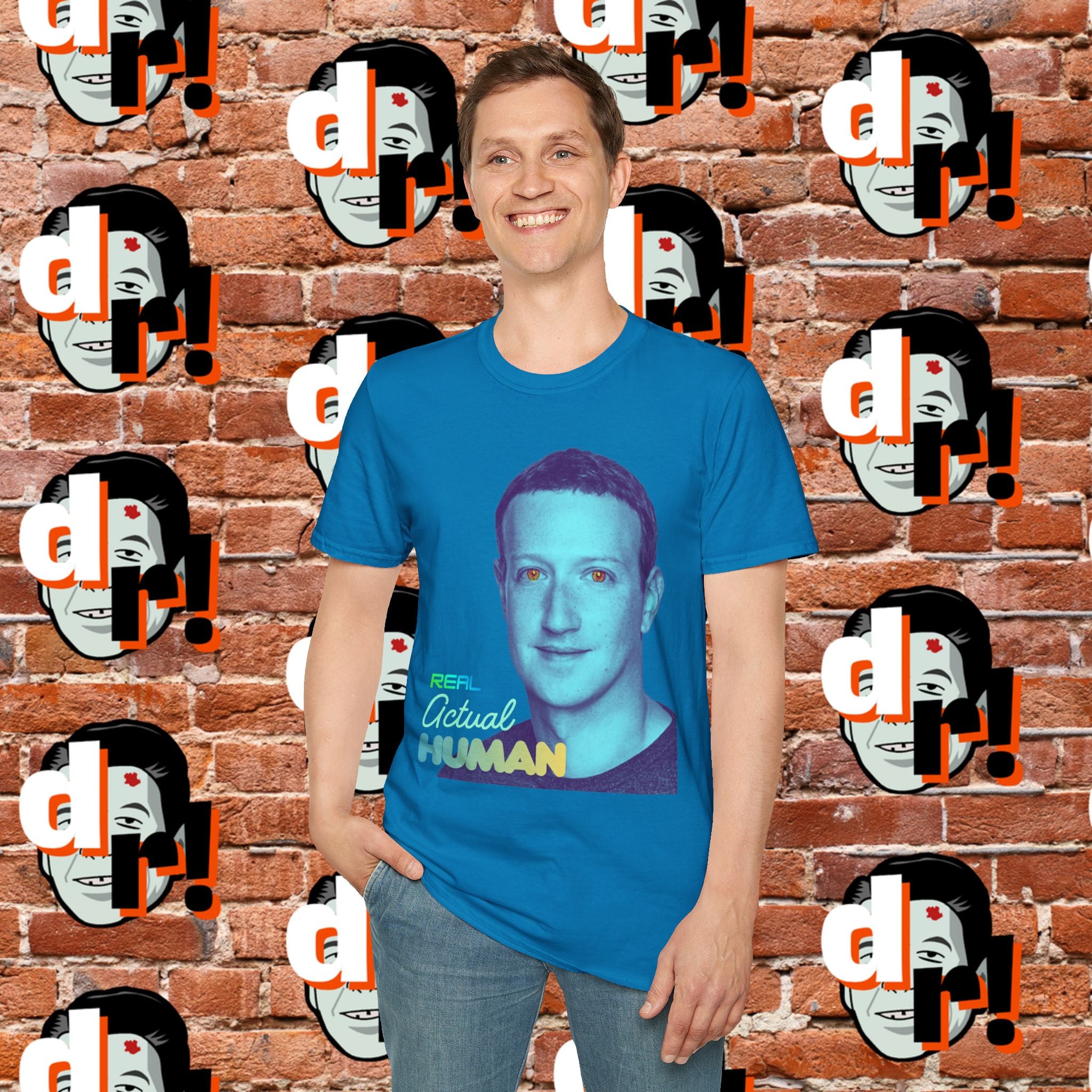 Real Actual Human Graphic Tee