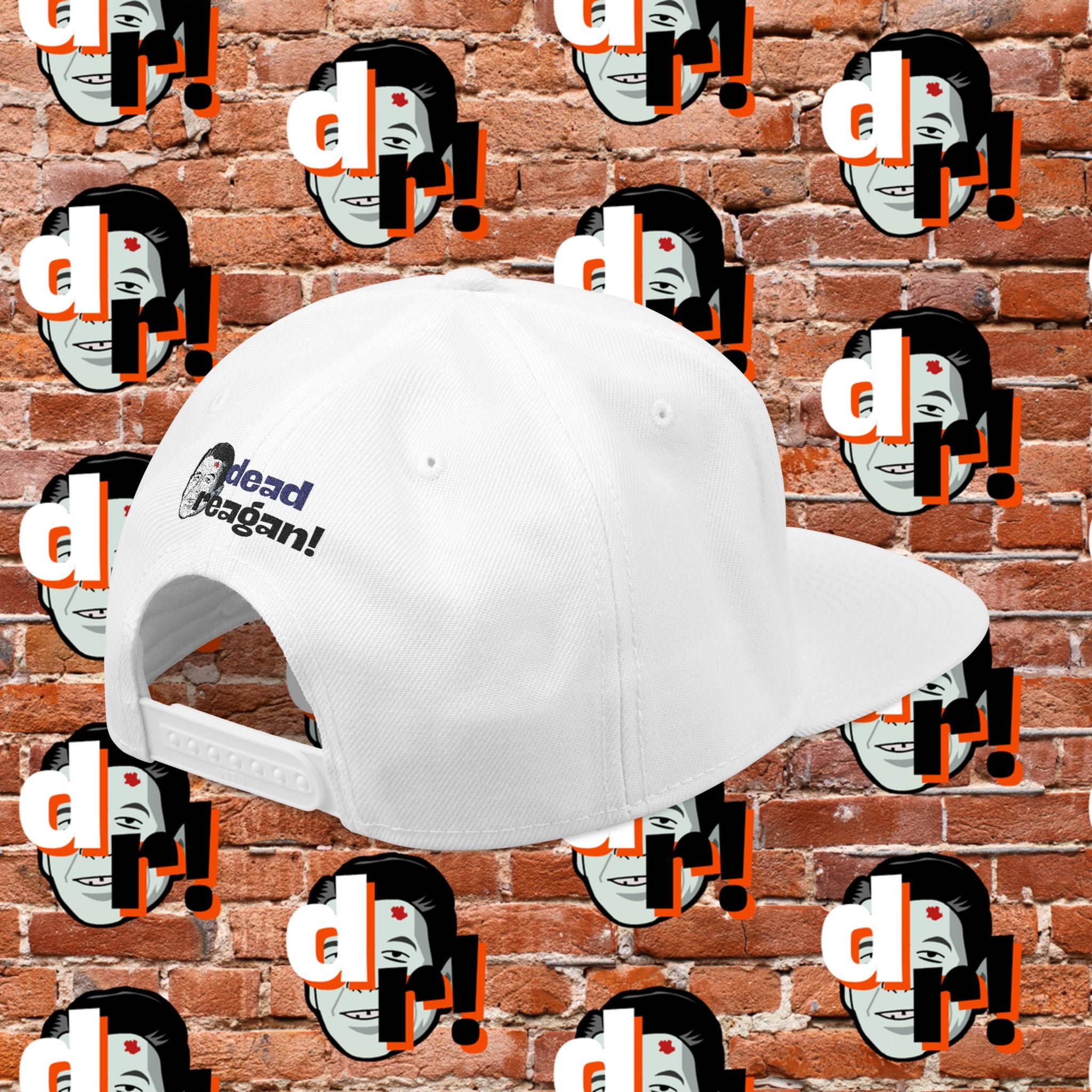 White But Not That White ( Blue Letter b/o) Snapback