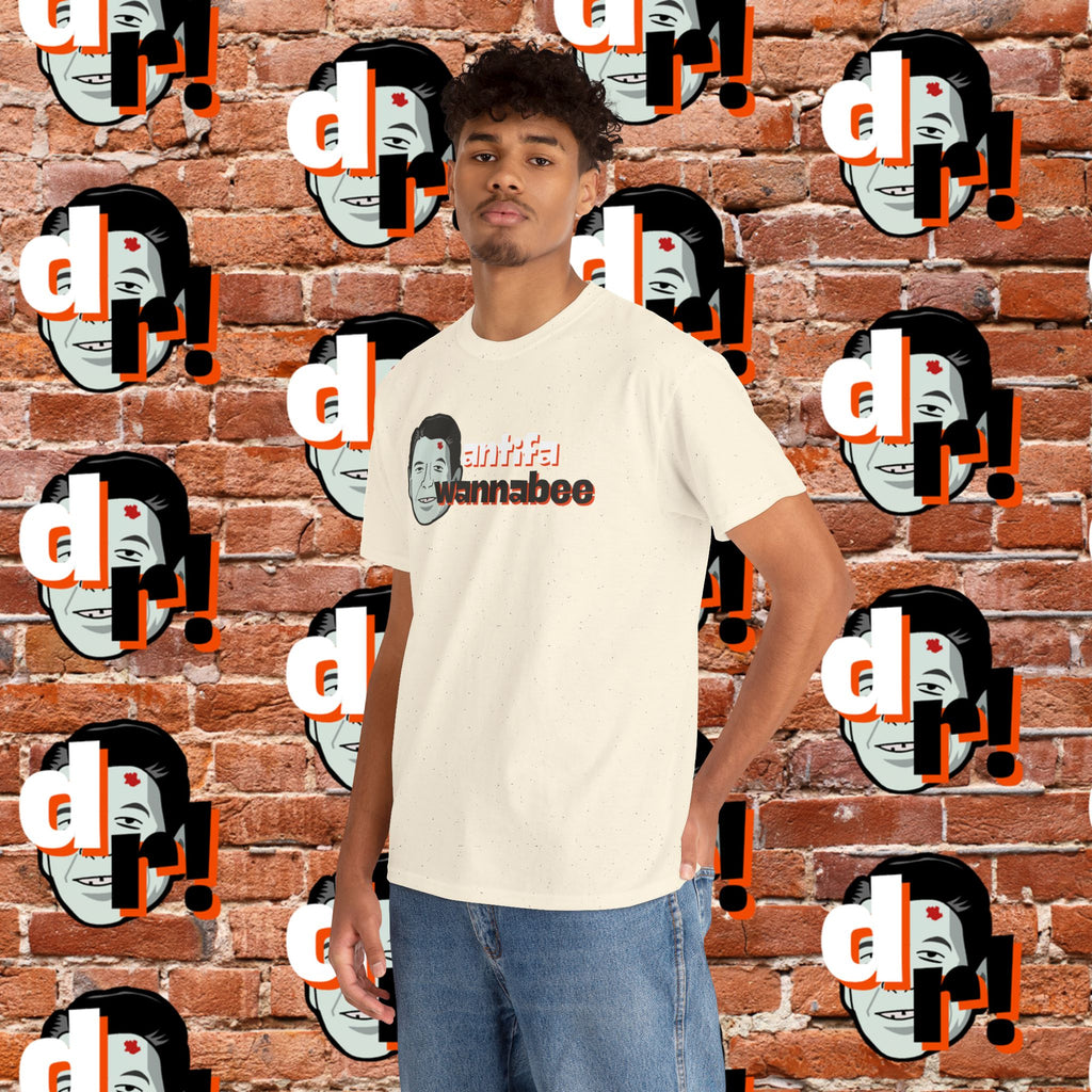 Antifa Wannabee (Orange) Unisex Heavy Cotton Tee