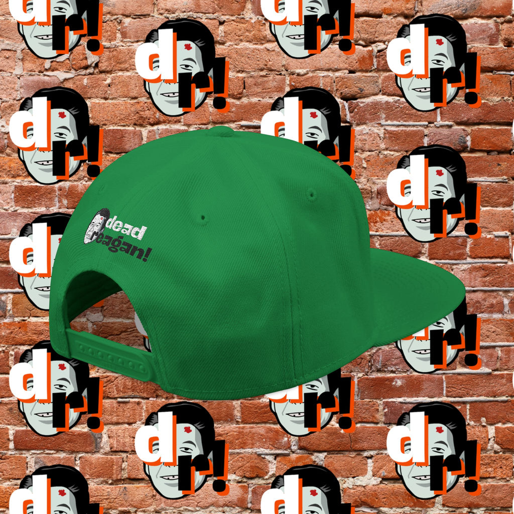 White But Not That White  White Lettering Snapback (Embroidery)