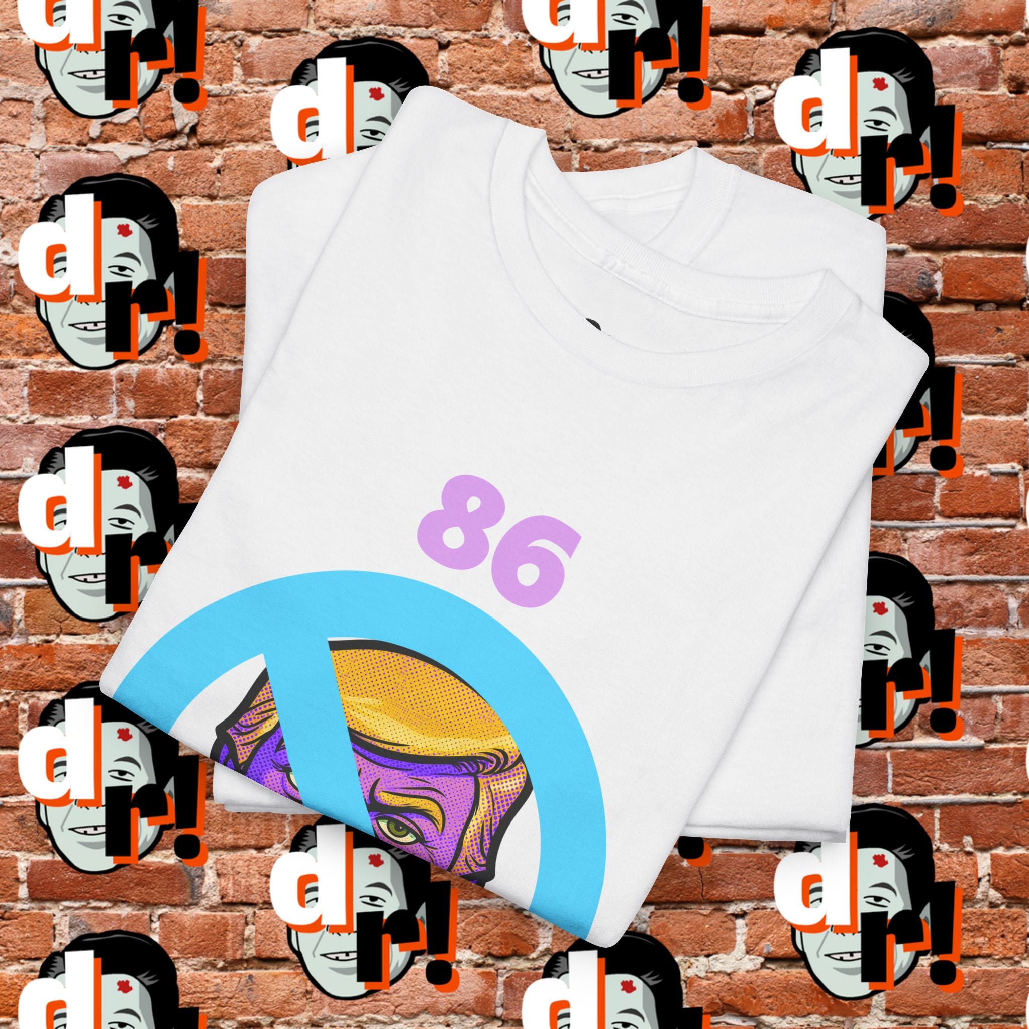 86/47 Lavender & Pink Variant Unisex Heavy Cotton Tee