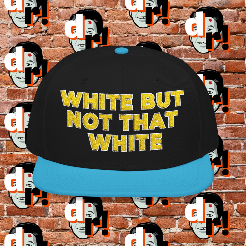 White But Not White (Yellow Letter w/o) Snapback