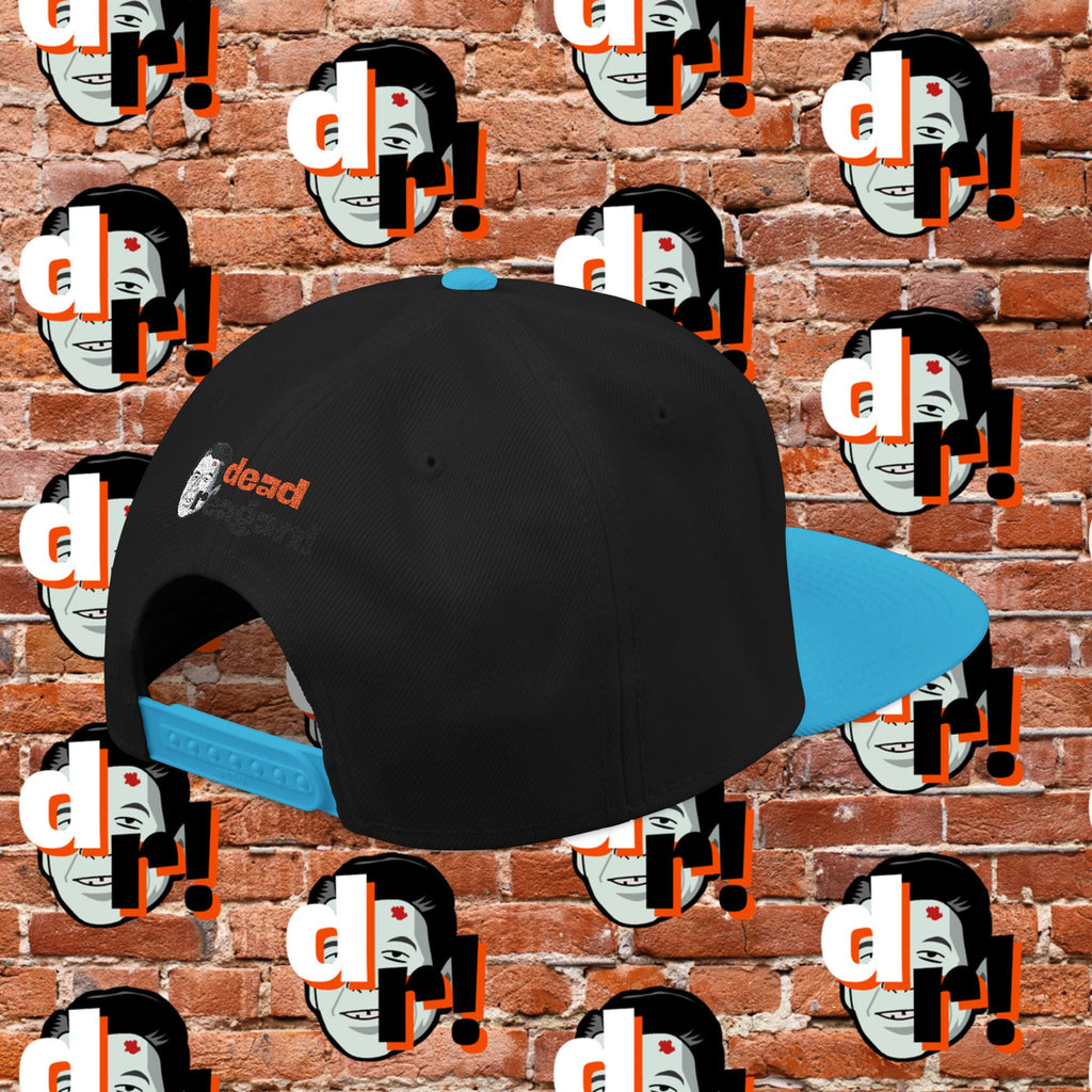 White But Not That White (Orange Letter w/o) Snapback
