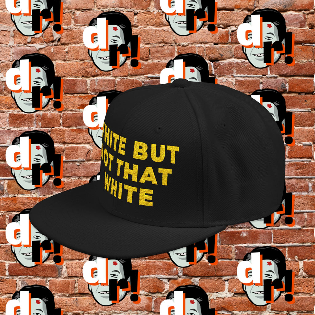 White But Not That White (Yellow Letter) Snapback