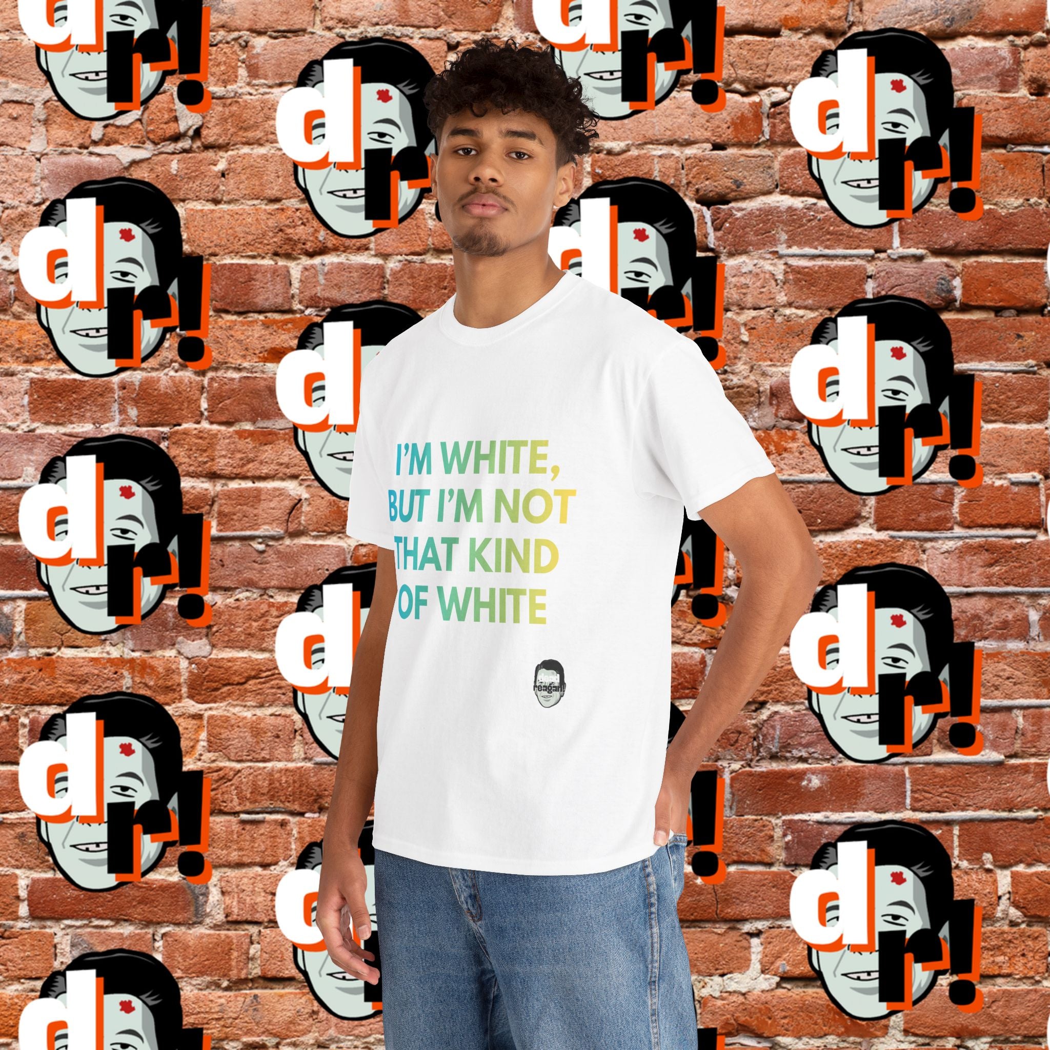 White But … Unisex Heavy Cotton Tee