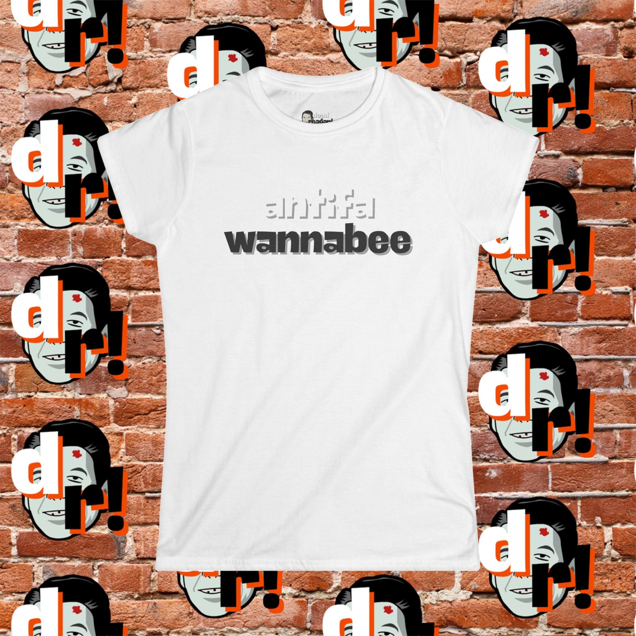 Antifa Wannanbe Women's T-Shirt