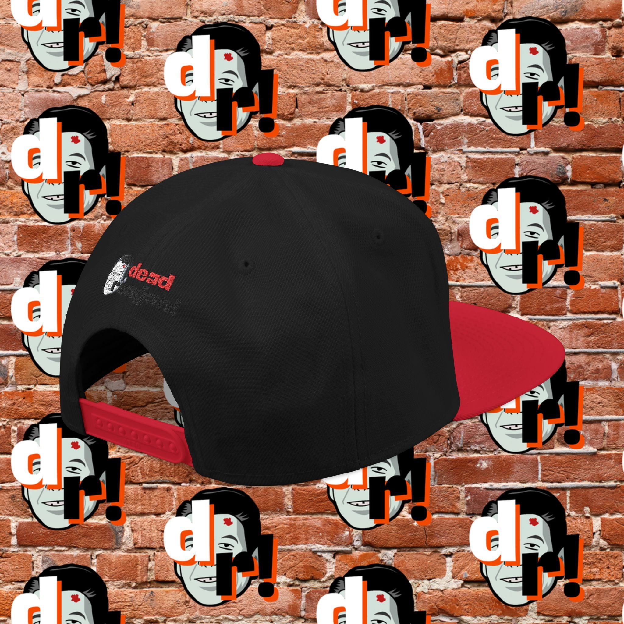 White But Not That White (Red Letter w/o) Snapback