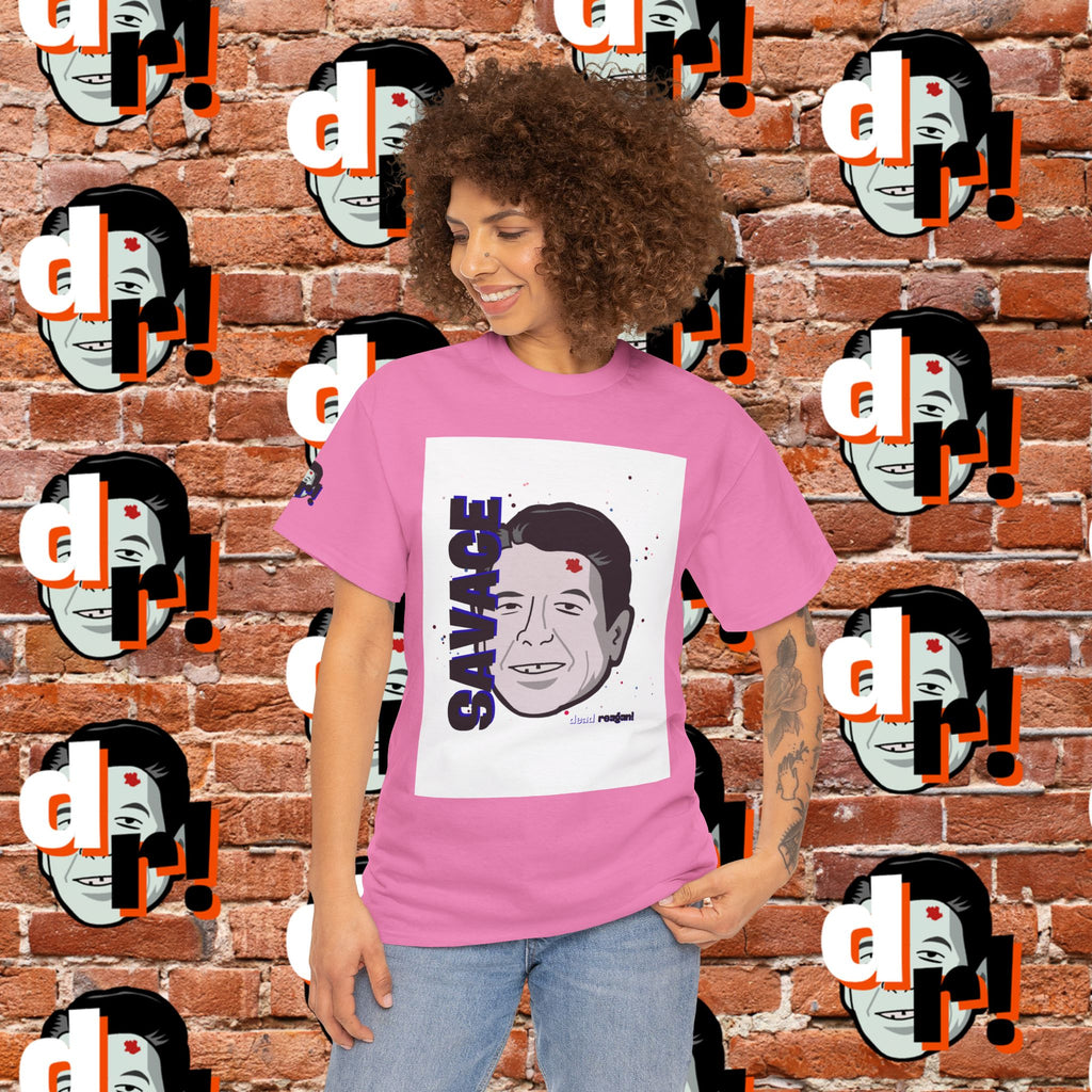 Savage Dead Reagan Graphic Tee Blue