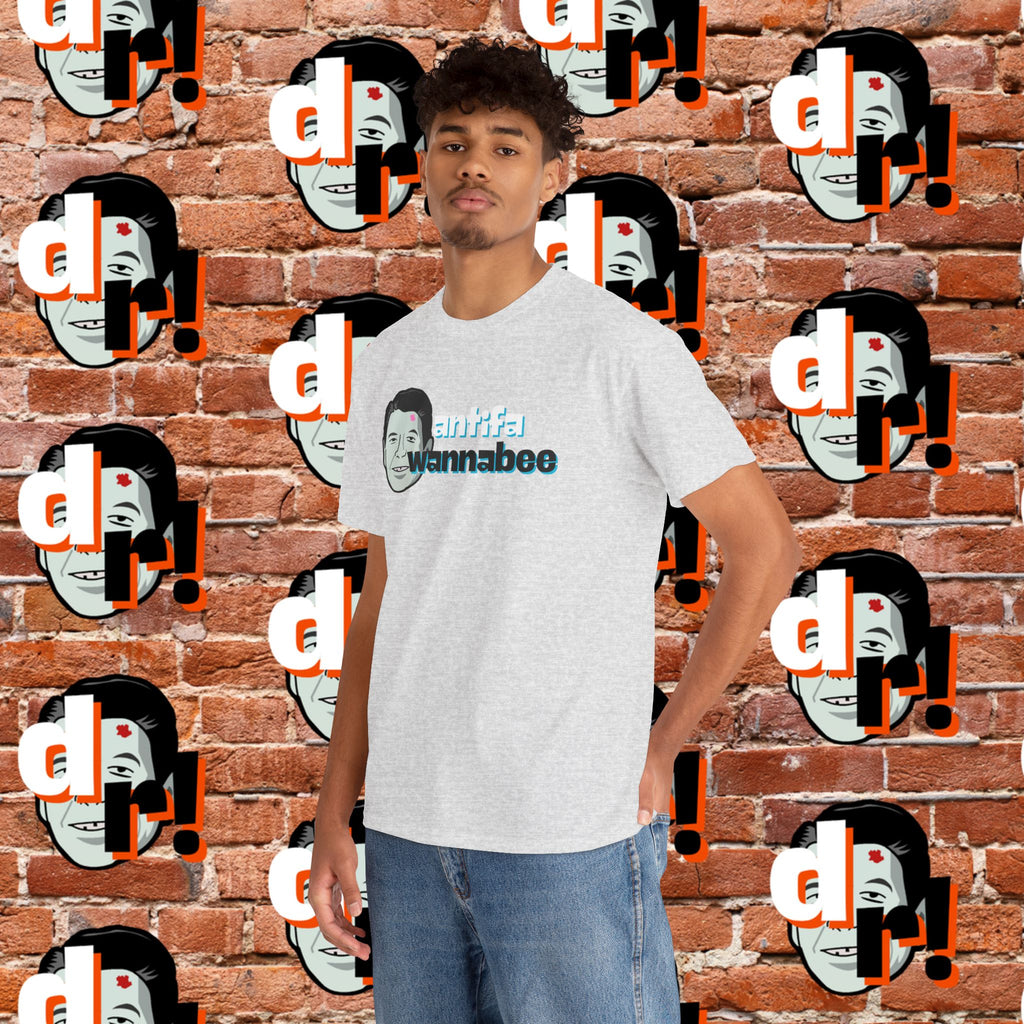 Antifa Wannabee (Teal) Unisex Heavy Cotton Tee