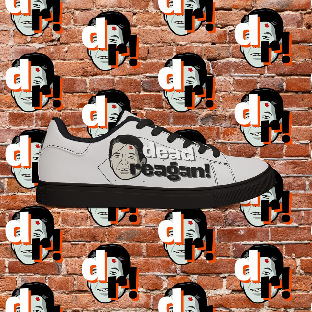 Dead Reagan (Mono Lite) Men's Low-Top Pleather Sneakers