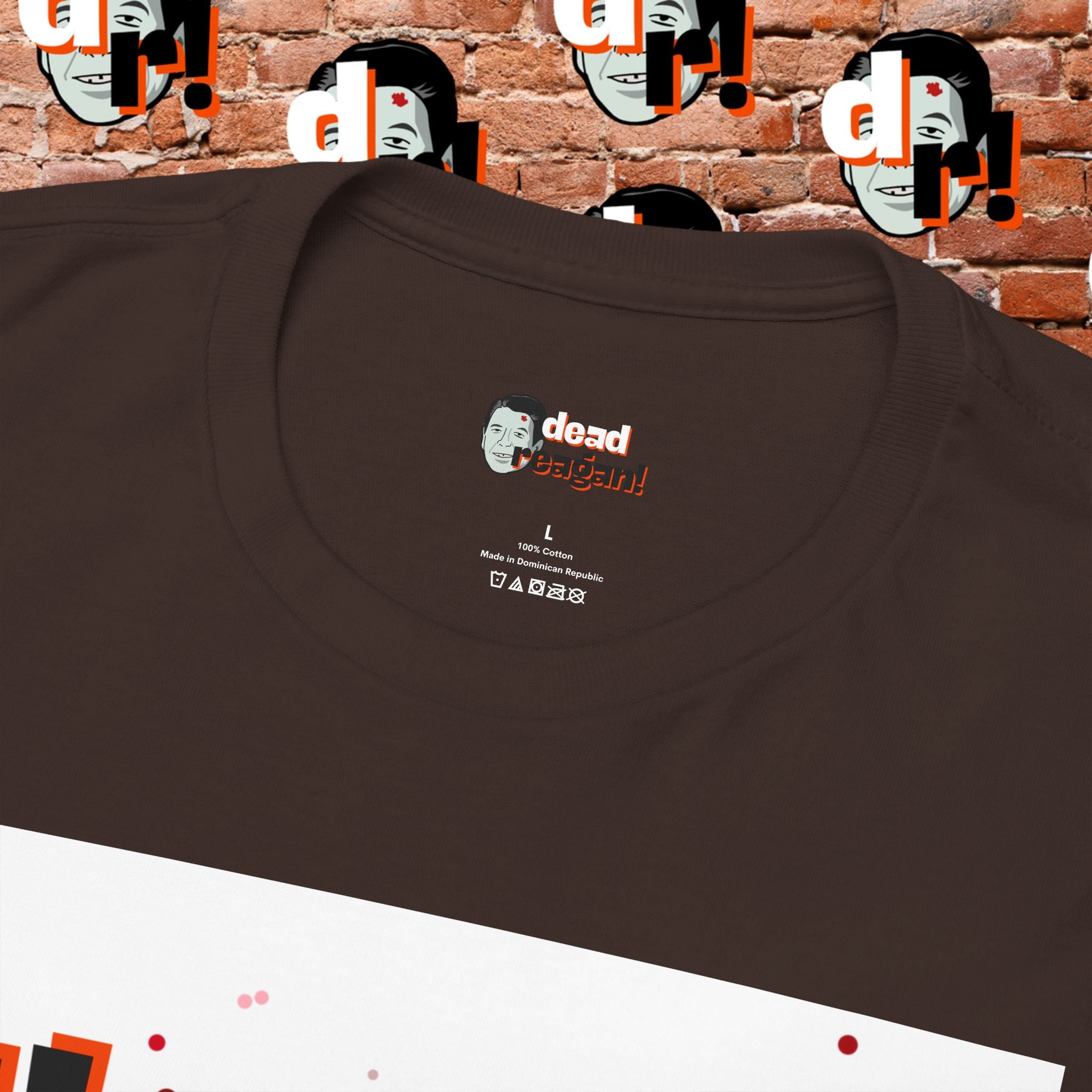 Savage Dead Reagan Graphic Tee White