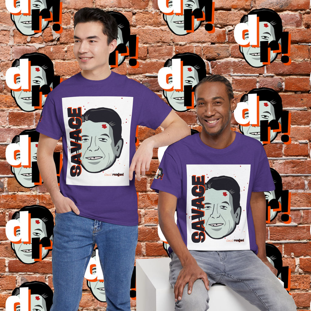 Savage Dead Reagan Graphic Tee White