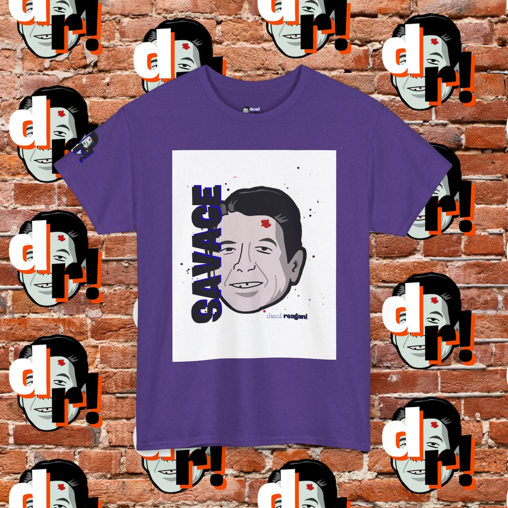 Savage Dead Reagan Graphic Tee Blue