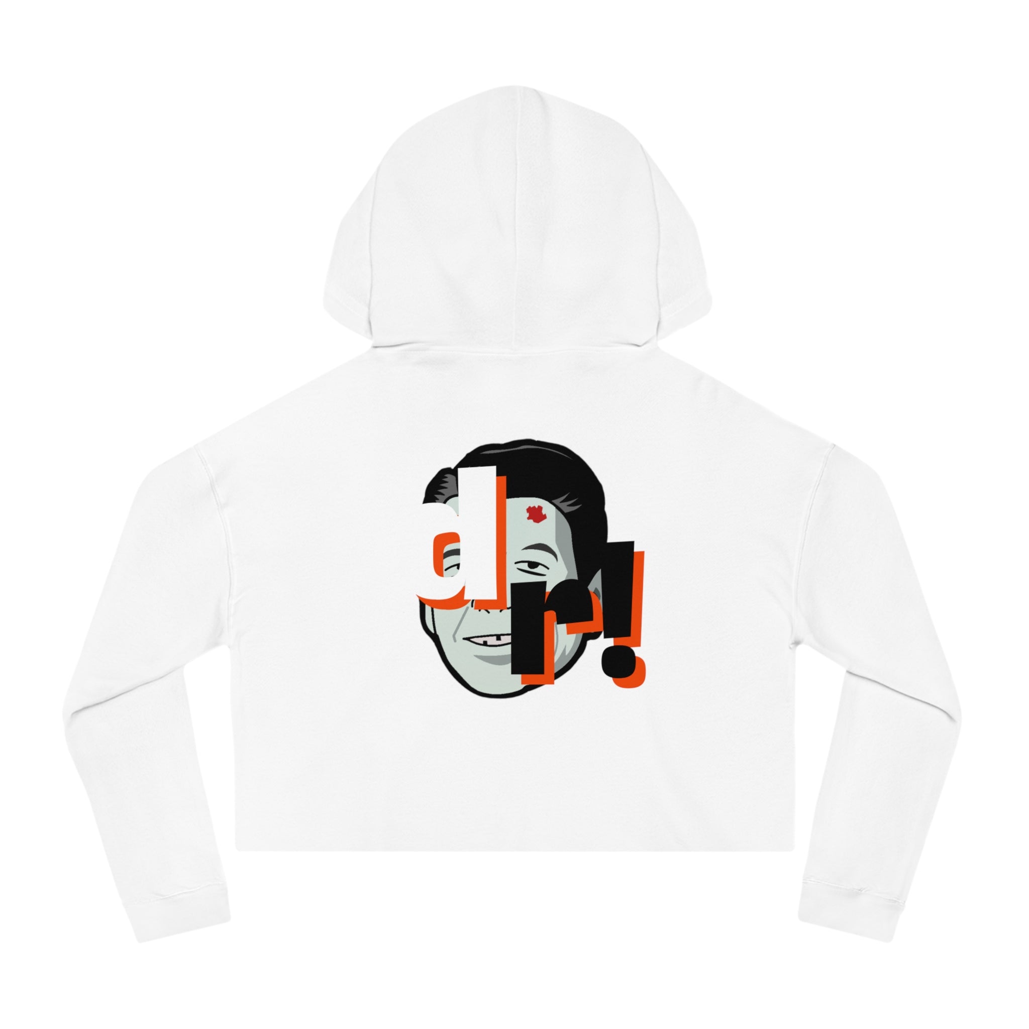 Antifa Wannabe Cropped Hoodie