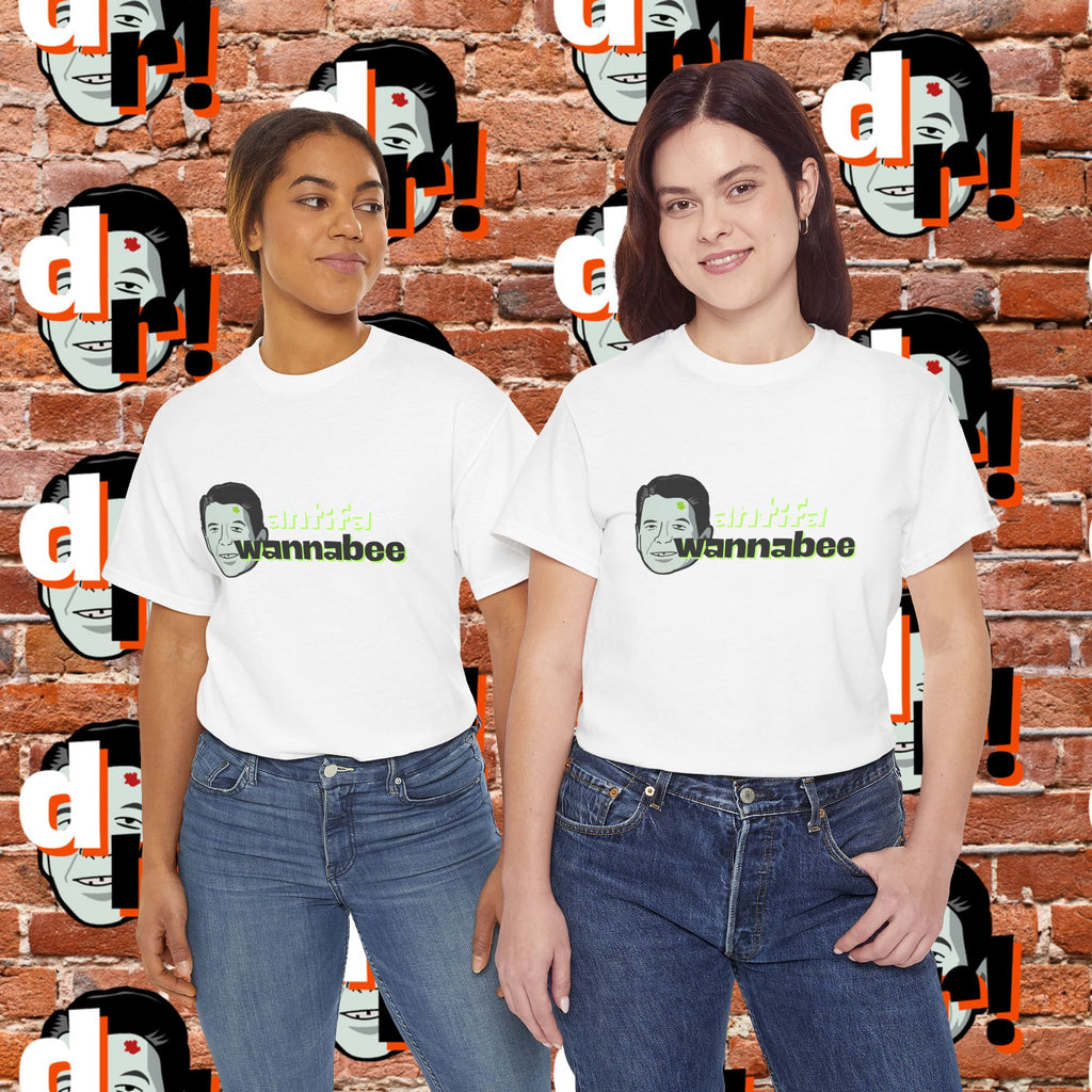 Antifa Wannabe (Lime) Unisex Heavy Cotton Tee