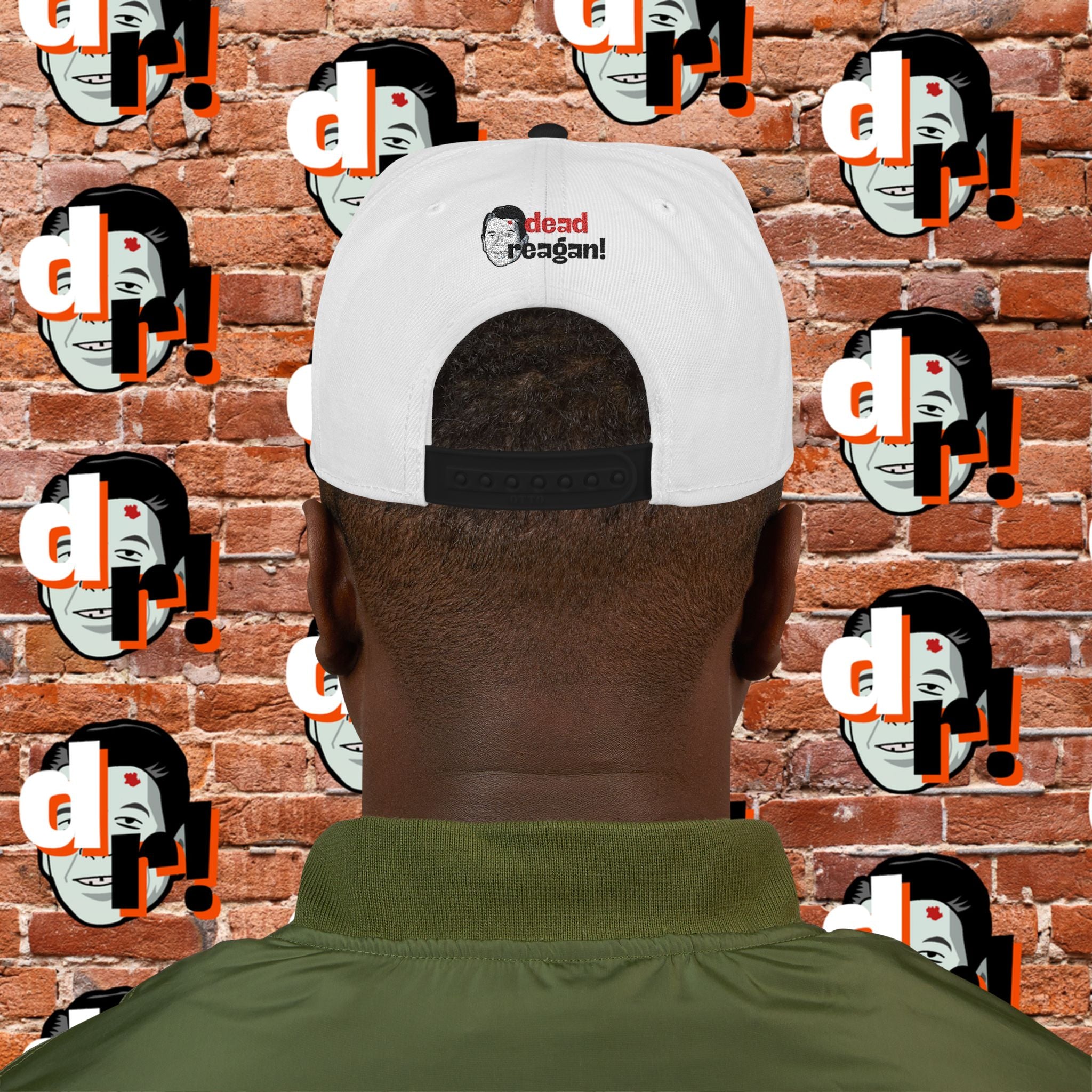 White But Not That White (Red Letter b/o) Snapback