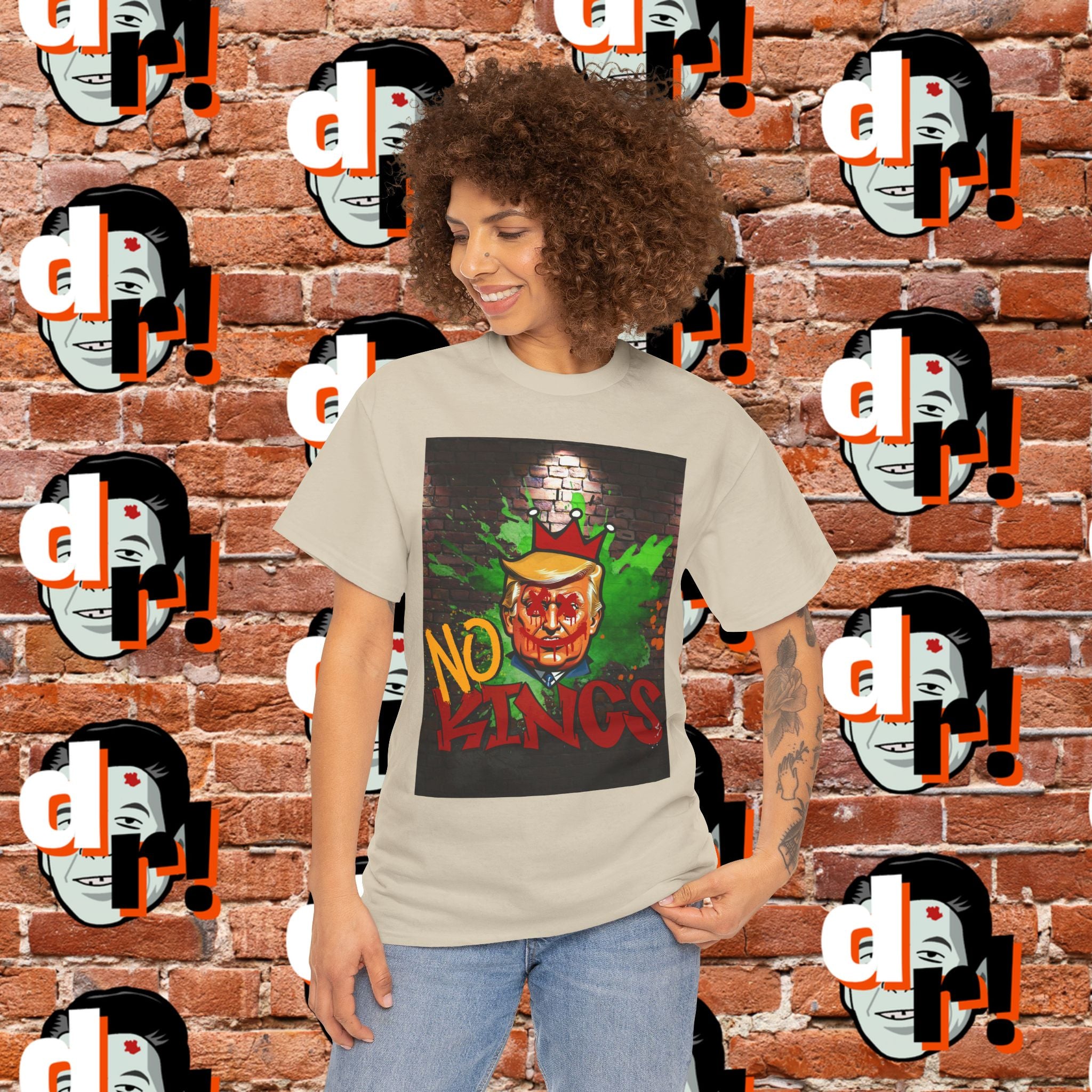 No Kings T‑Shirt BRICK