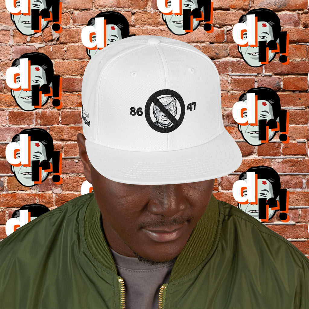 86/47 Dark Monochrome Snapback