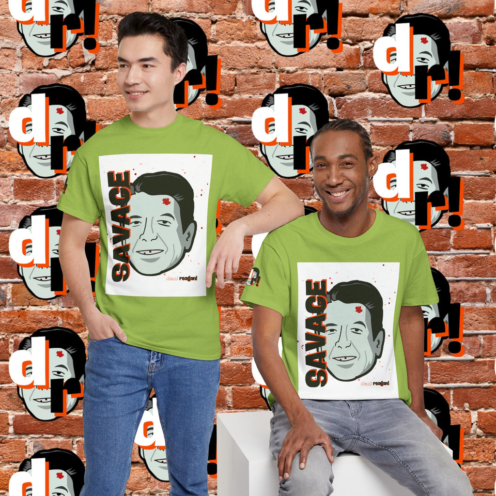 Savage Dead Reagan Graphic Tee White