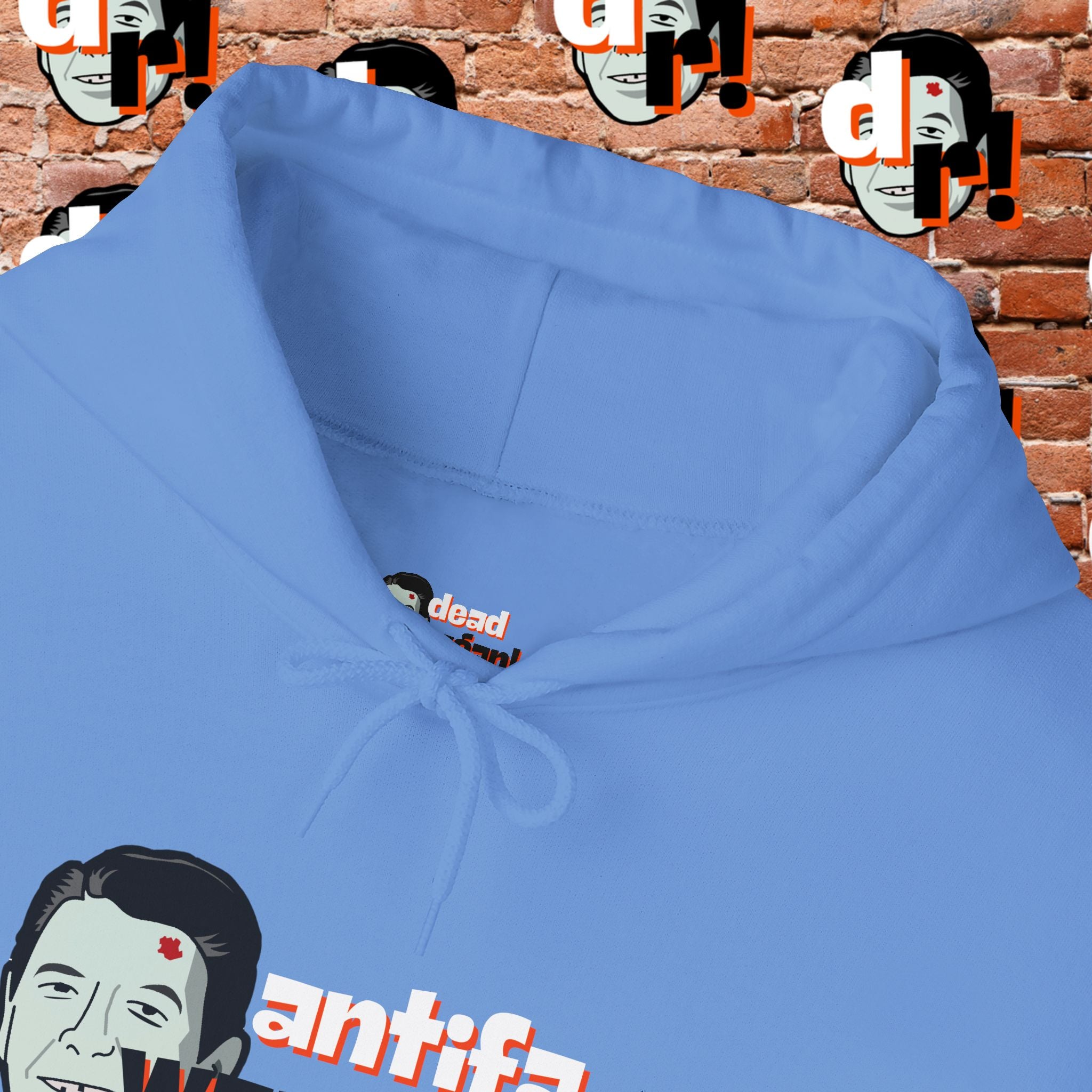 Antifa Wannabee Hoodie Graphic Pullover