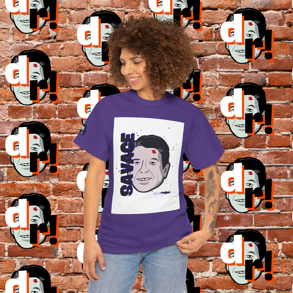 Savage Dead Reagan Graphic Tee Blue
