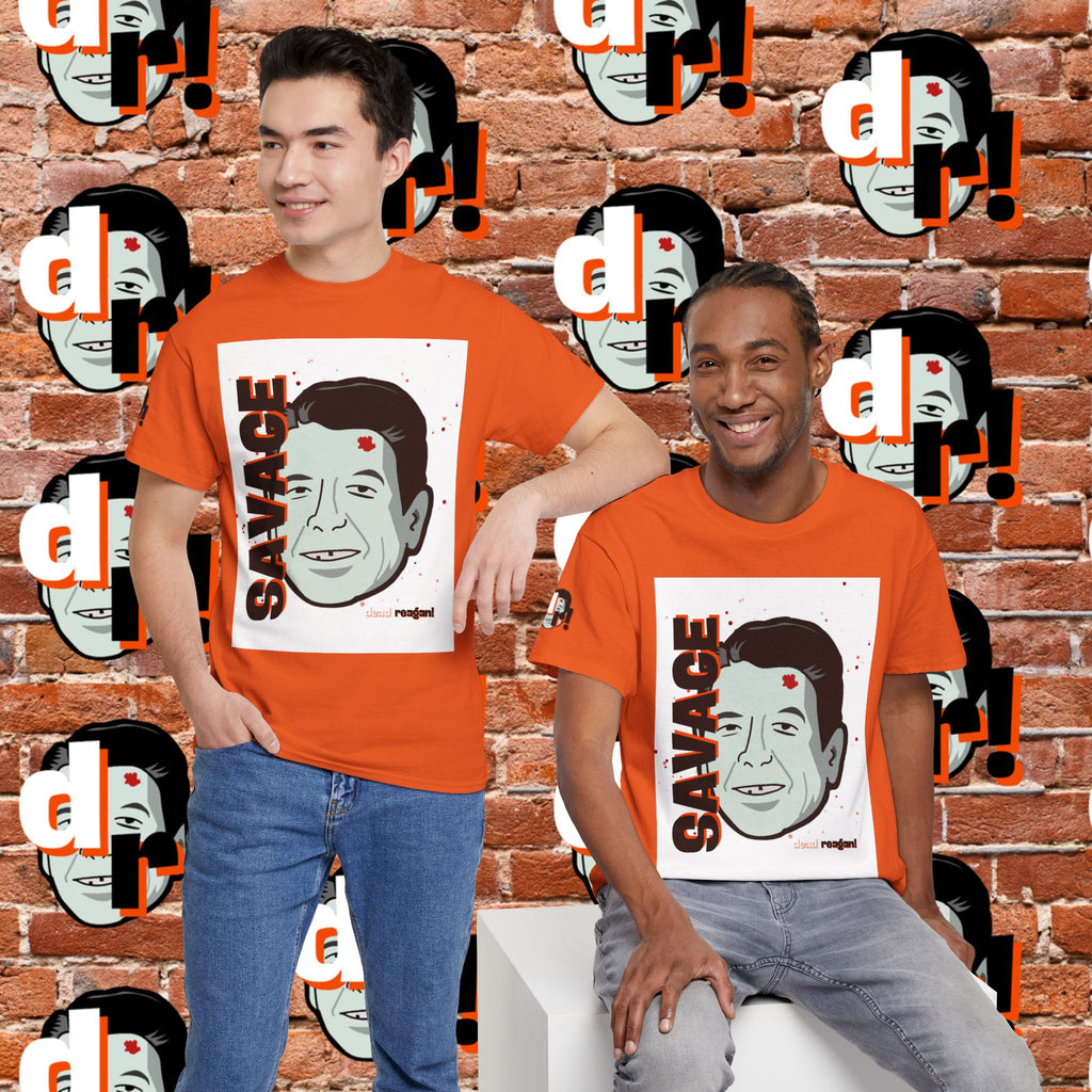 Savage Dead Reagan Graphic Tee White
