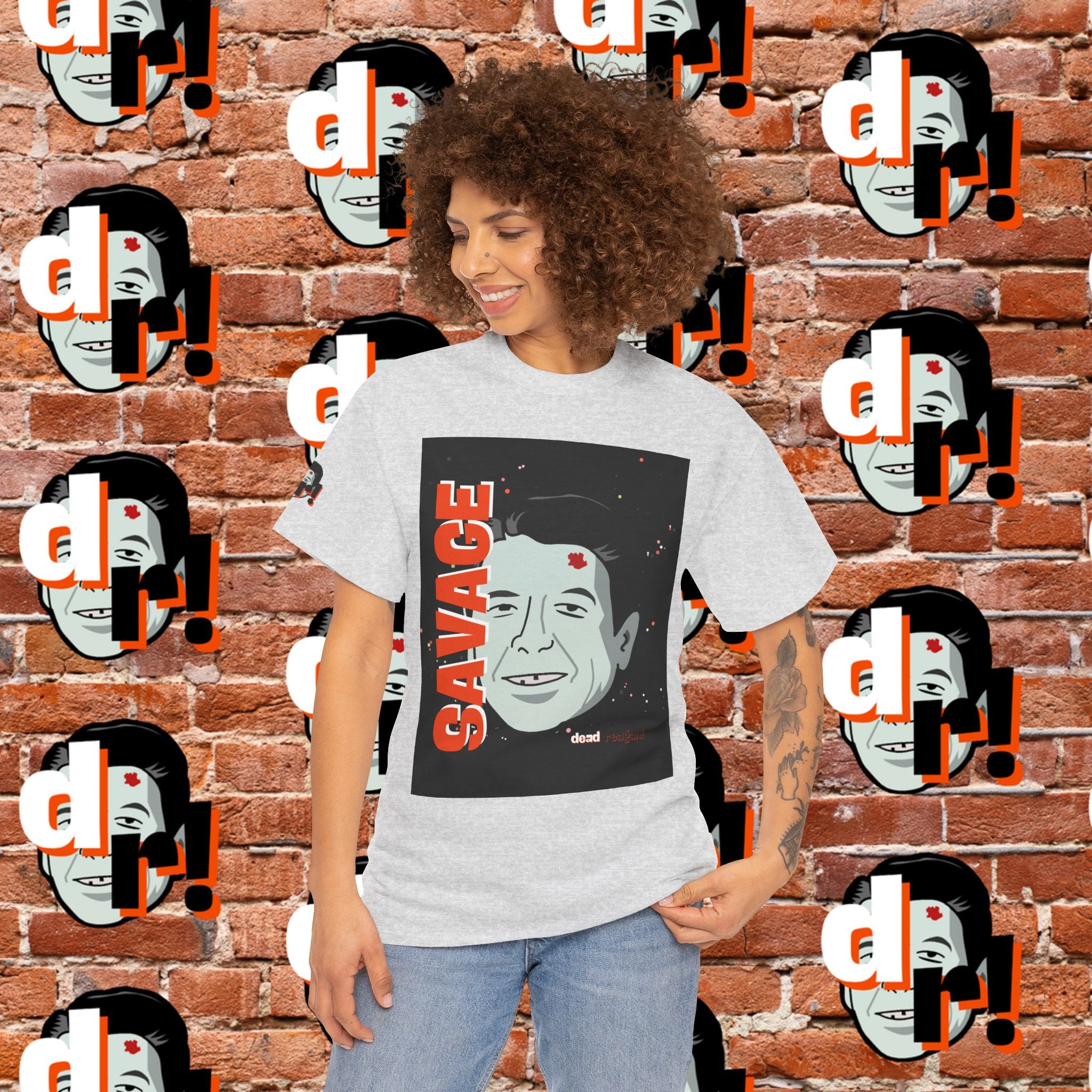Savage Dead Reagan Graphic Tee