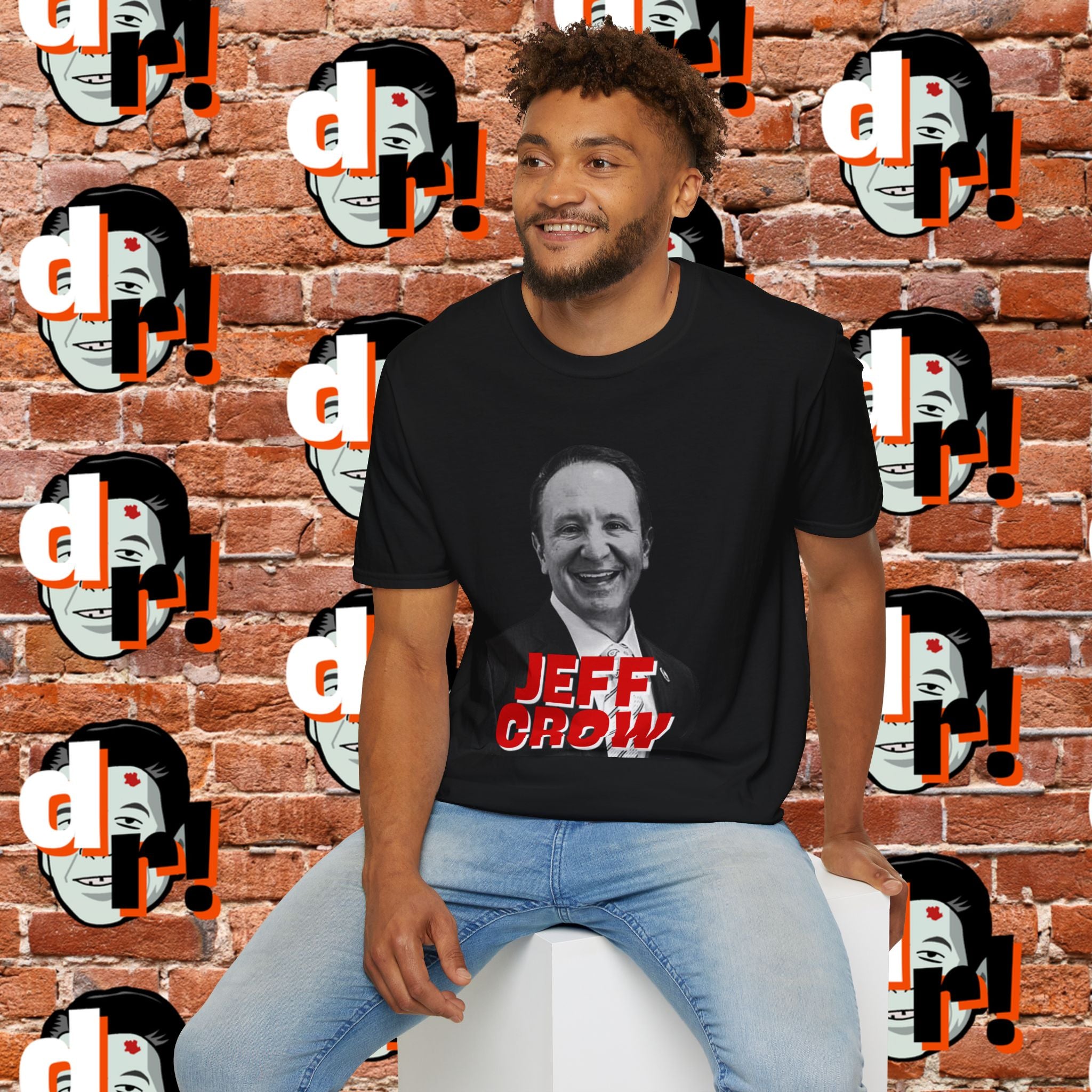 JEFF CROW (Red) Graphic Tee