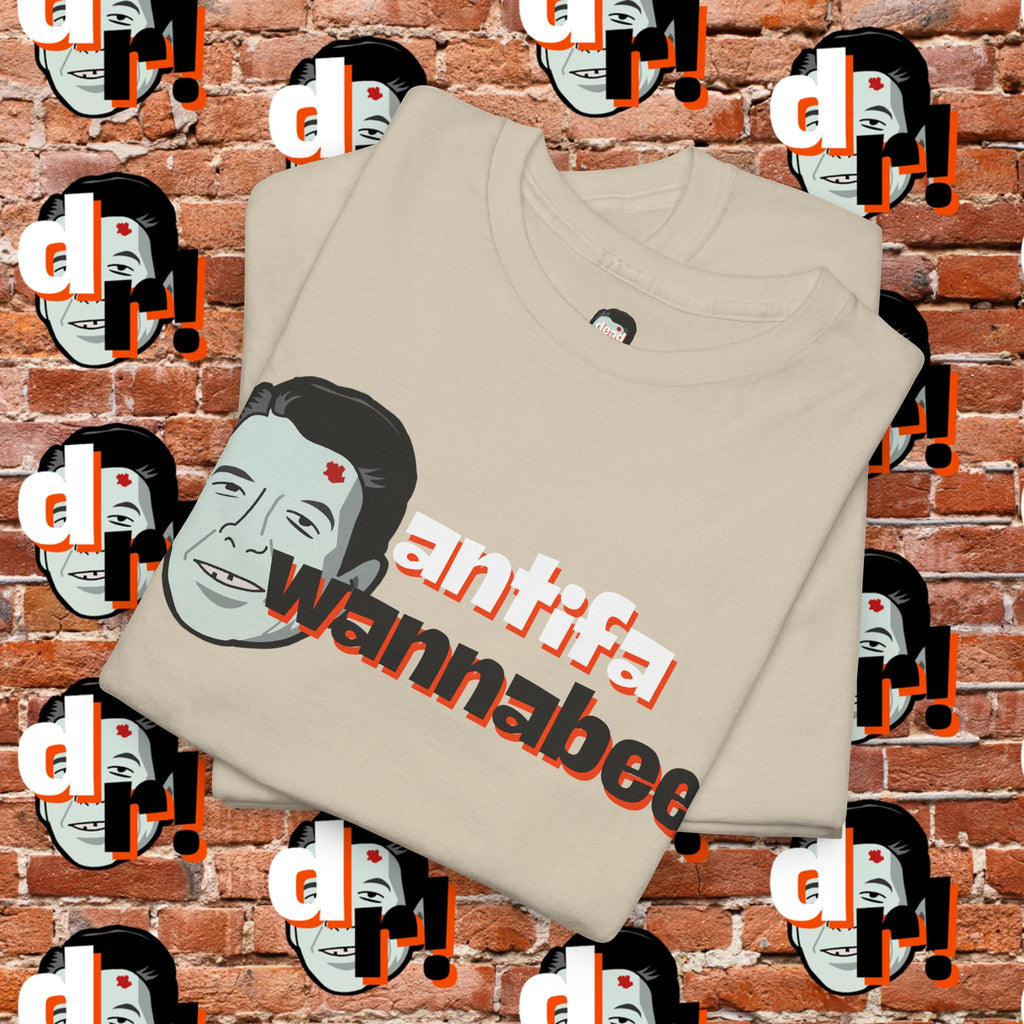 Antifa Wannabee (Orange) Unisex Heavy Cotton Tee