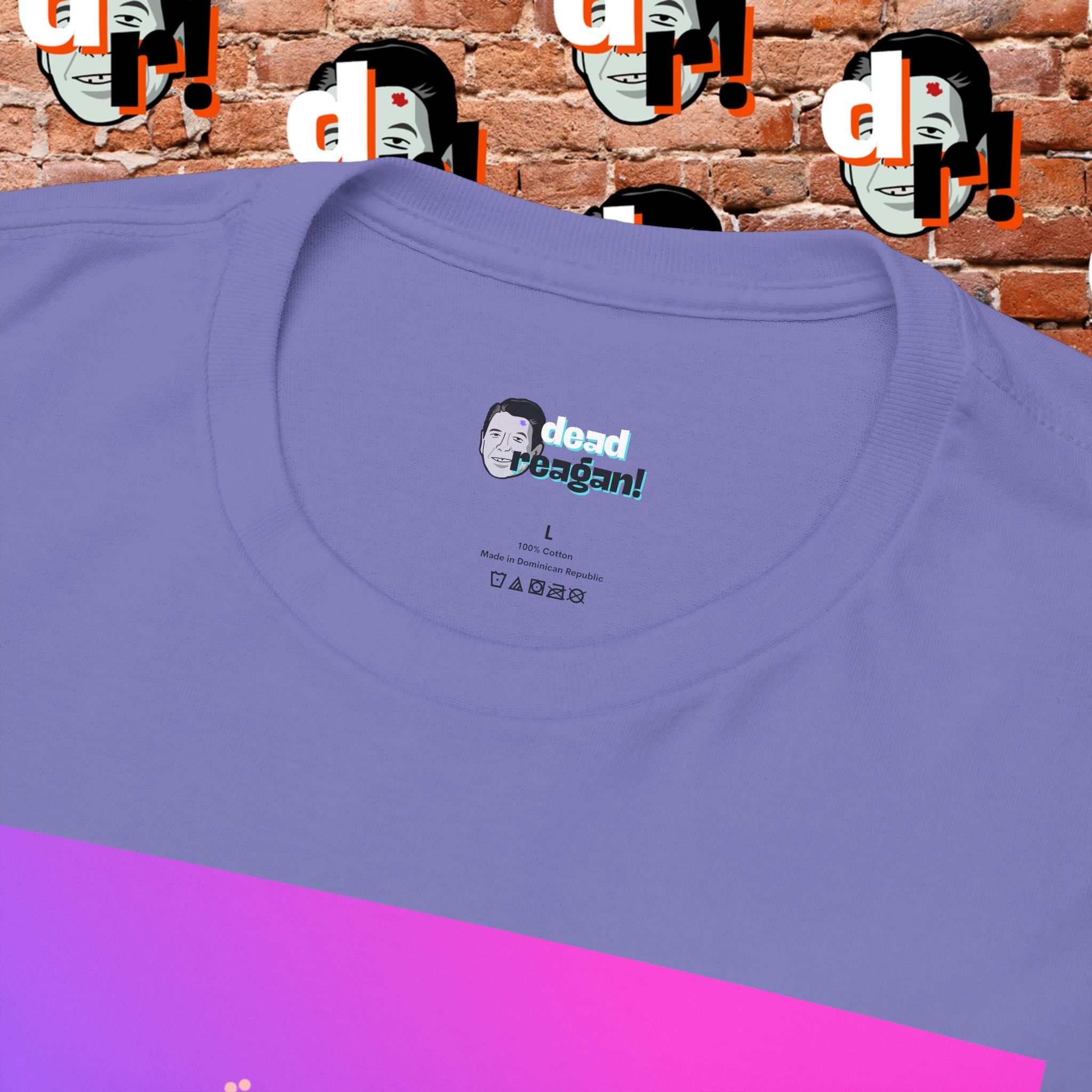 Savage Dead Reagan Graphic Tee Inverted