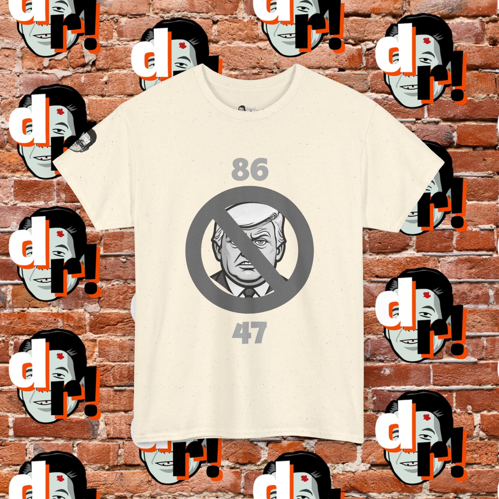 86/47 Monochrome Variant Unisex Heavy Cotton Tee