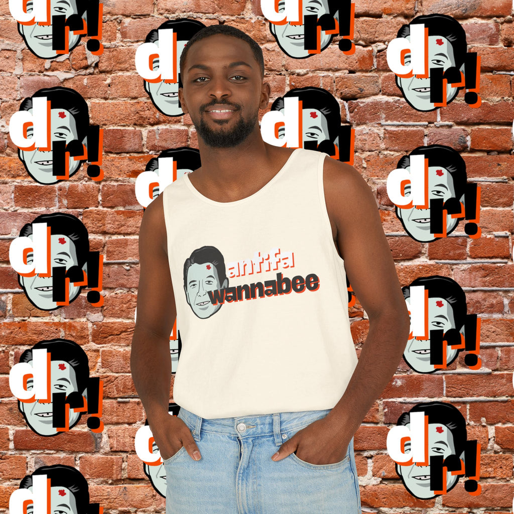 Antifa Wannabee Graphic Tank Top