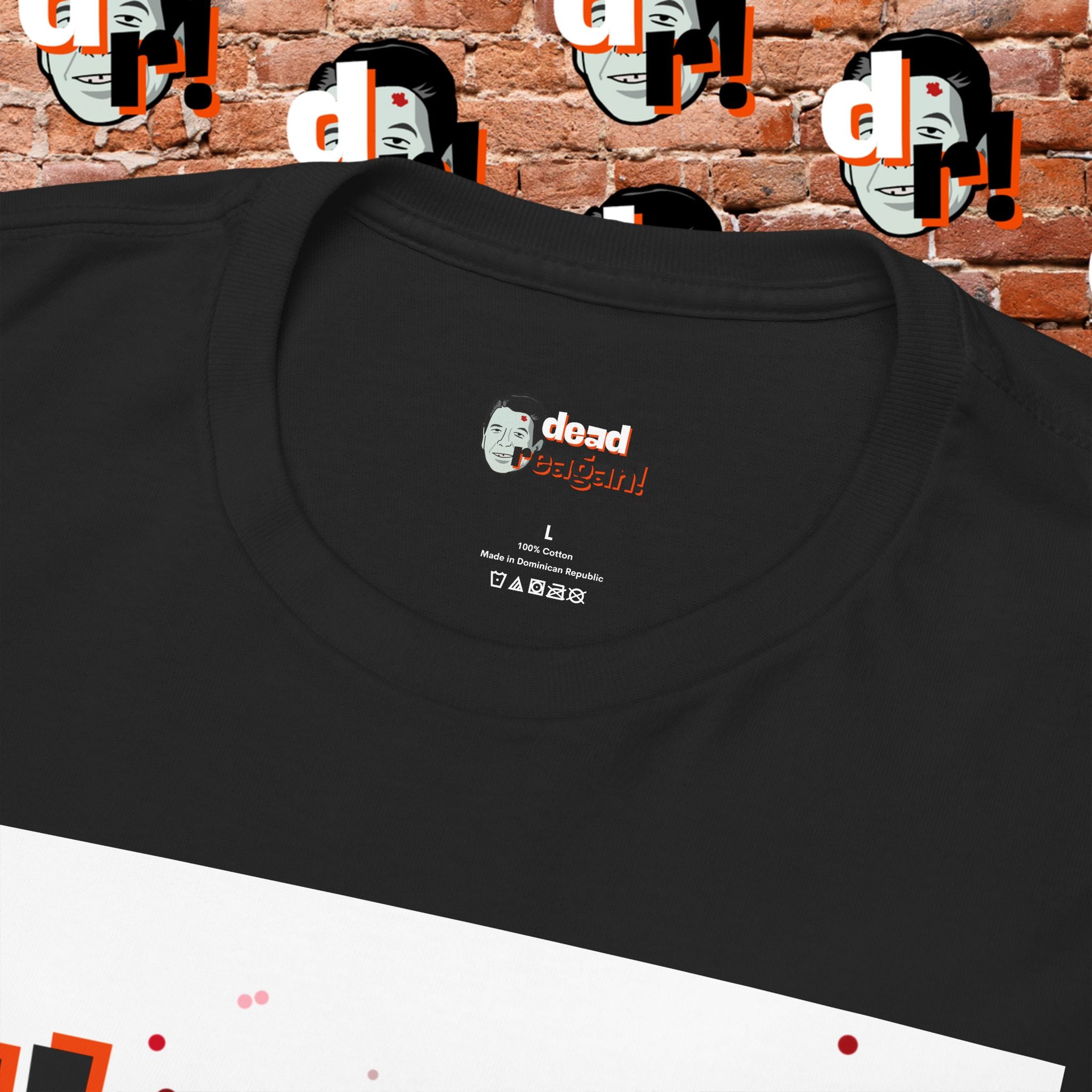 Savage Dead Reagan Graphic Tee White