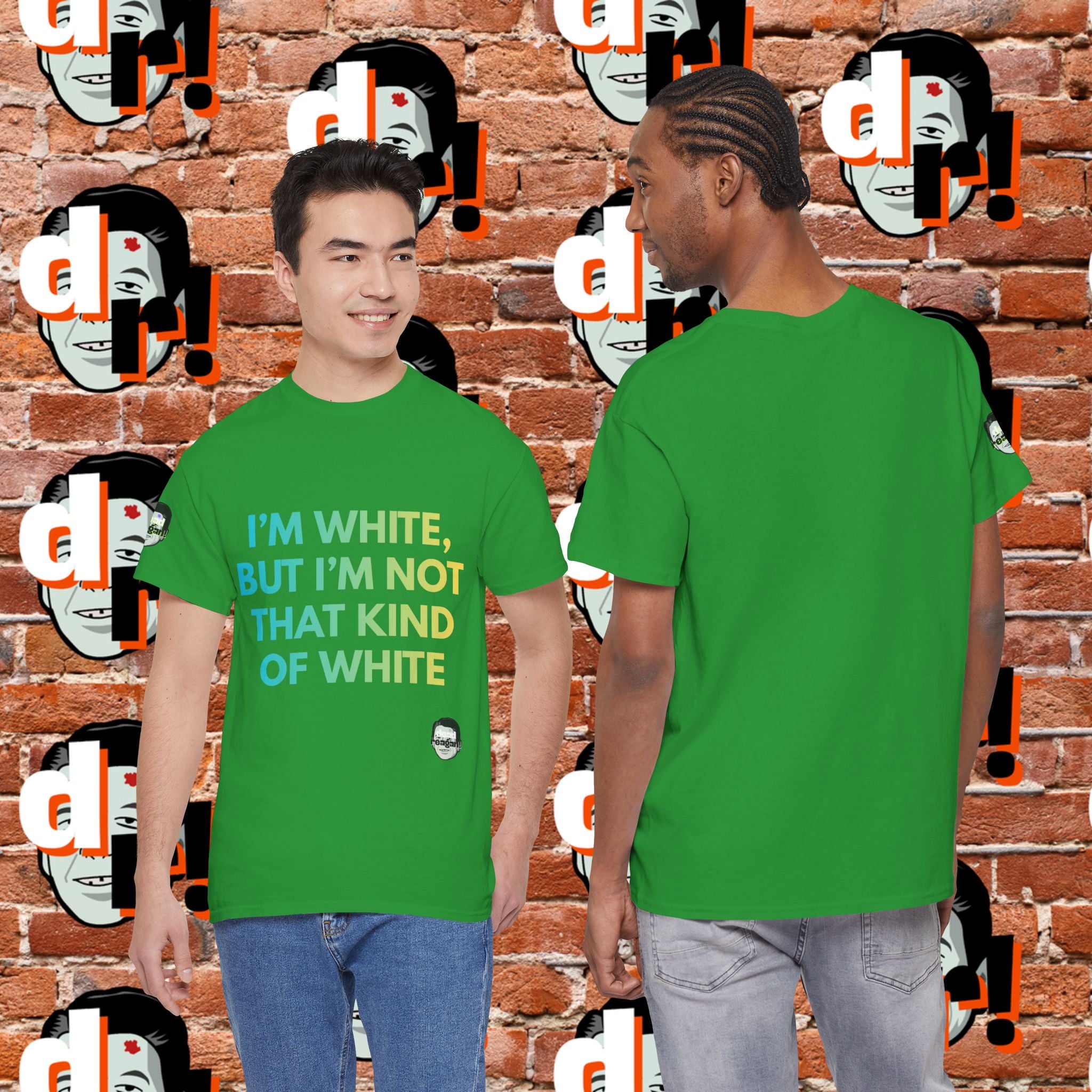 White But … Unisex Heavy Cotton Tee