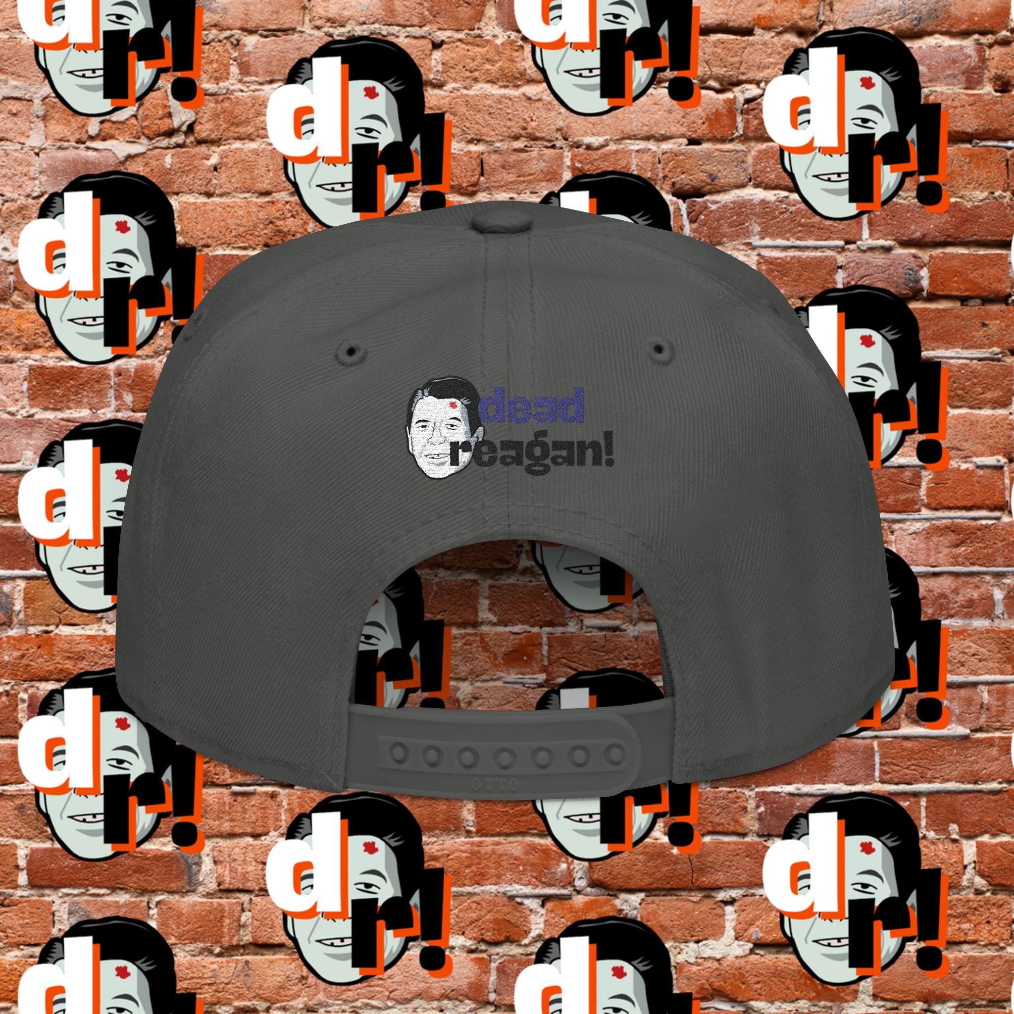 White But Not That White (Purple Letter) Snapback
