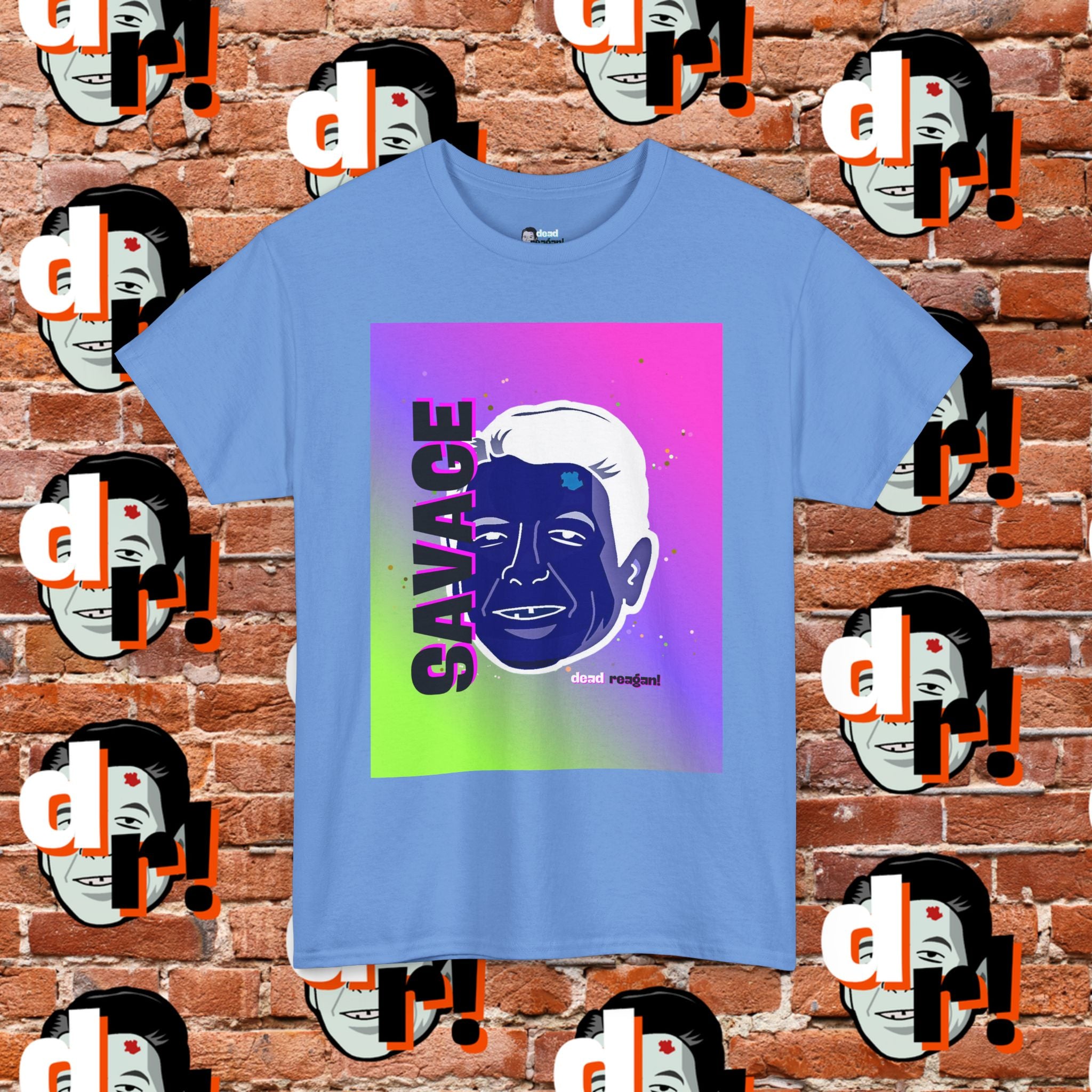 Savage Dead Reagan Graphic Tee Inverted