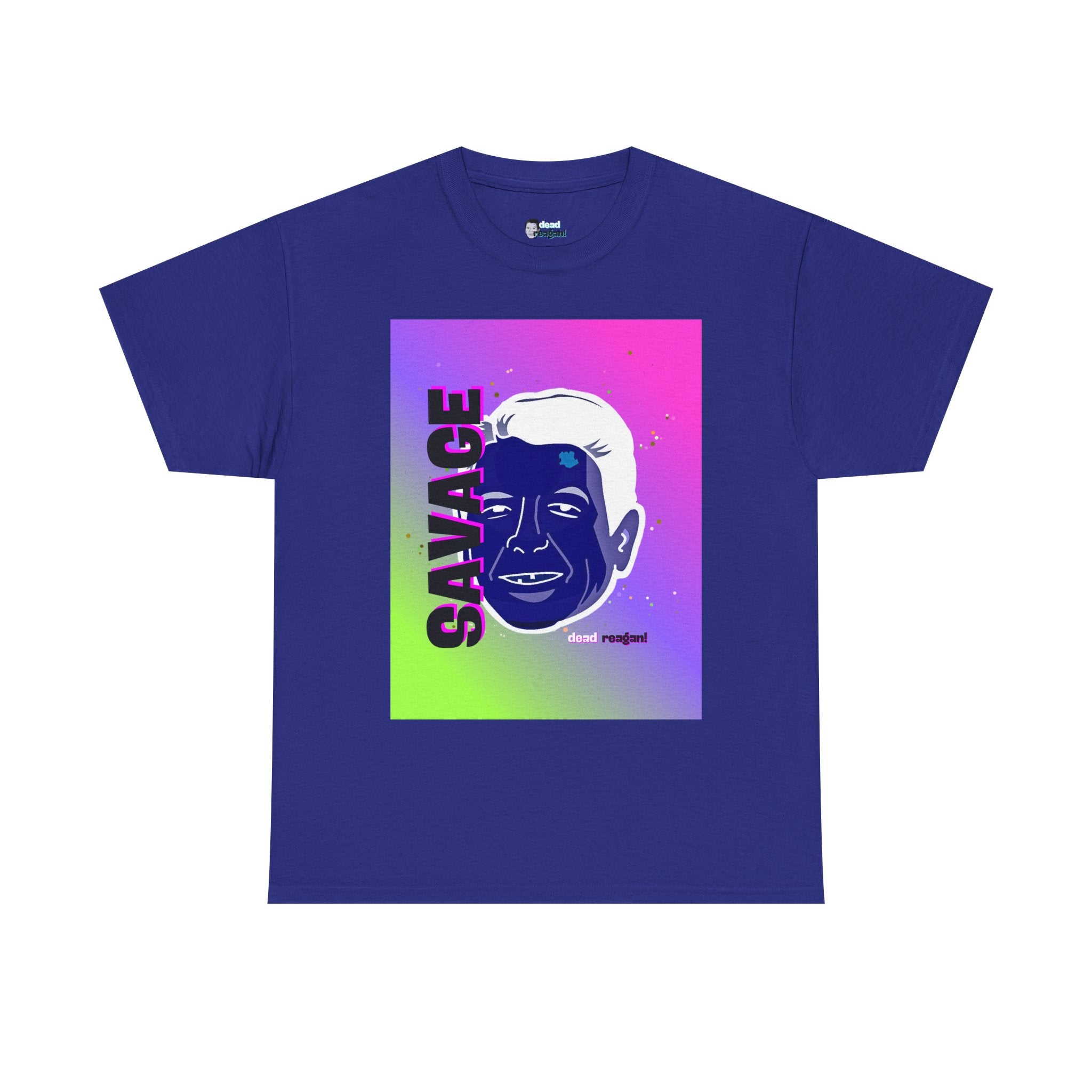 Savage Dead Reagan Graphic Tee Inverted