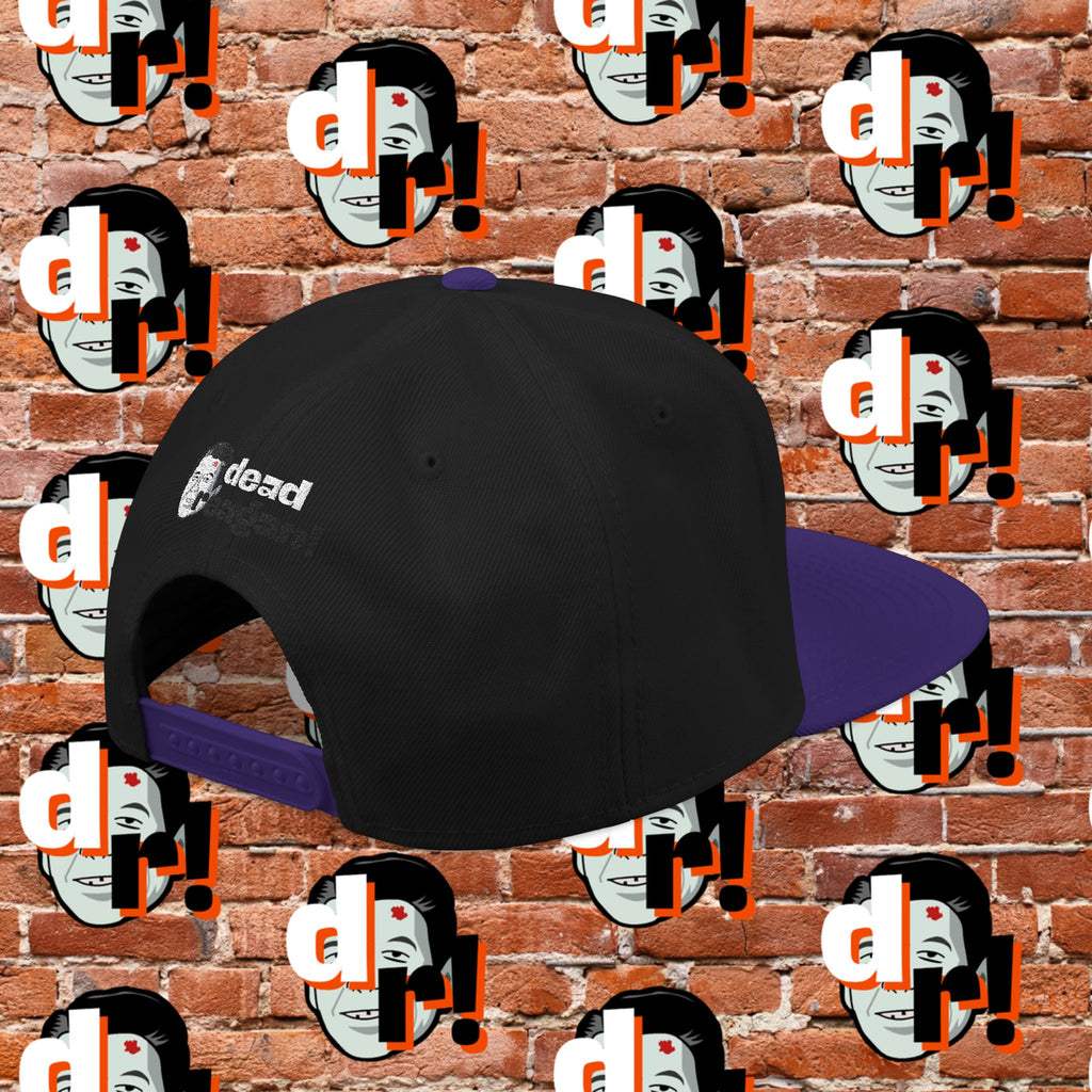 White But Not That White (Gray Letter w/o) Snapback