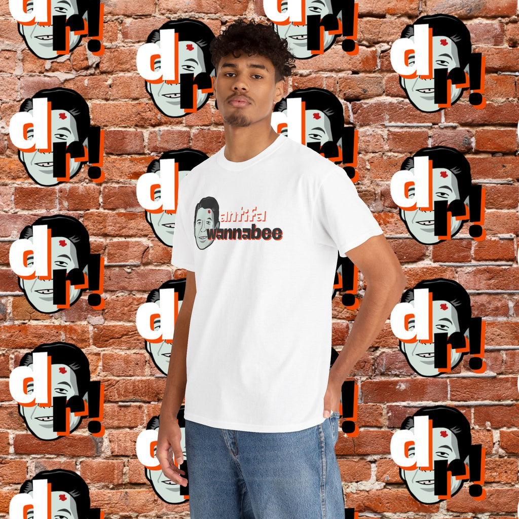 Antifa Wannabee (Orange) Unisex Heavy Cotton Tee