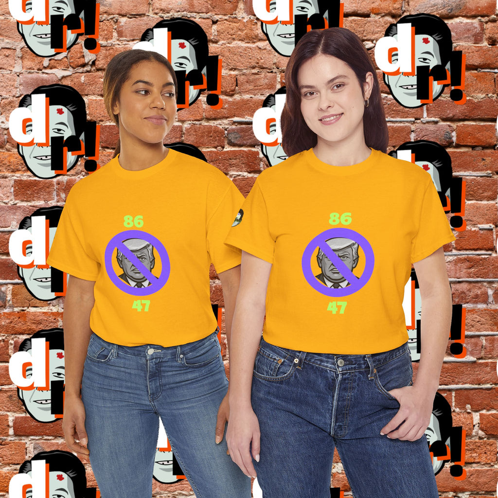86/47 Lime & Purple  Variant Unisex Heavy Cotton Tee