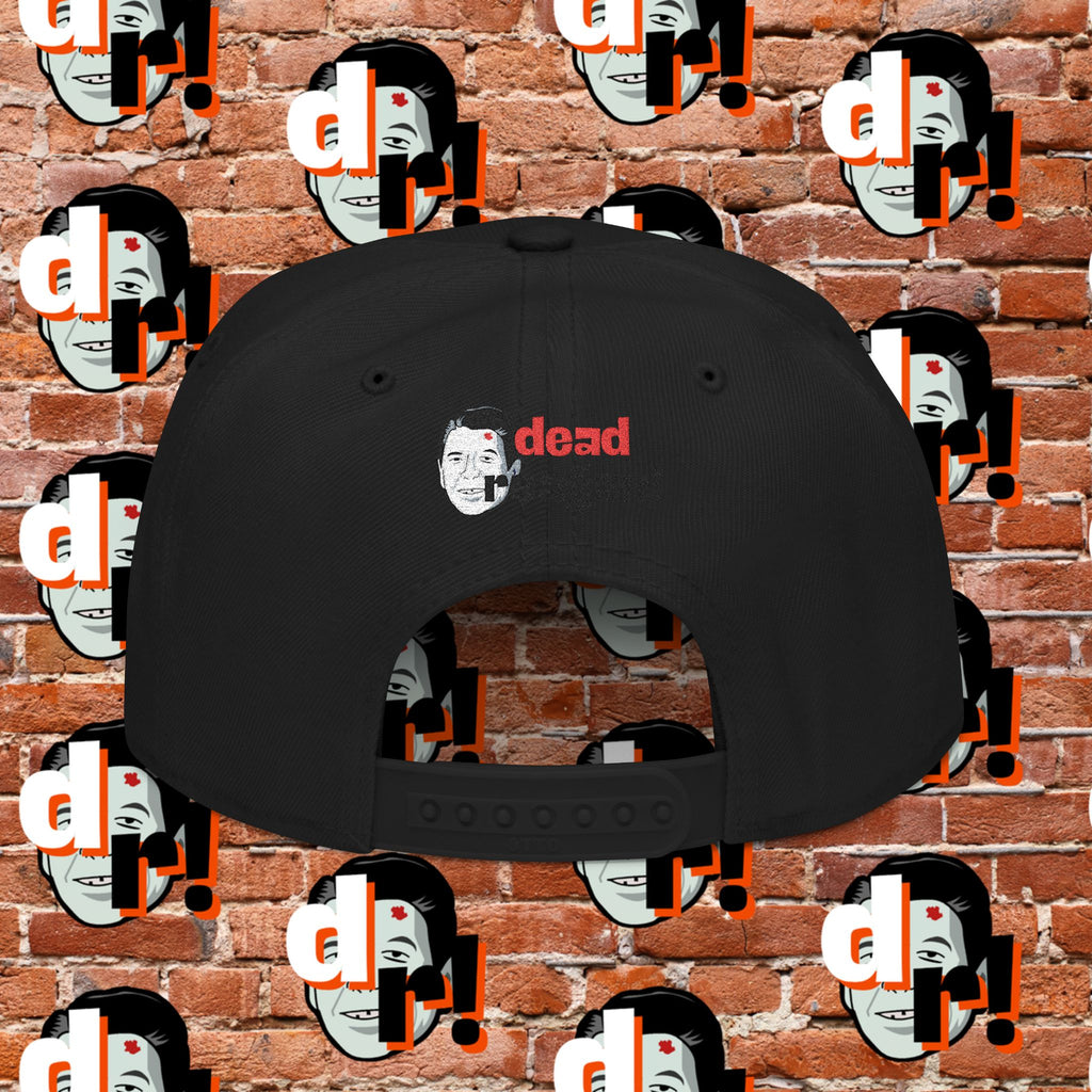 White But Not White (Red Letters) Snapback
