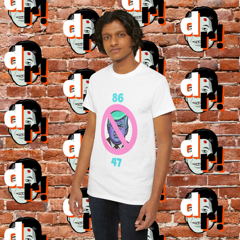 86/47 Teal & Pink Variant Unisex Heavy Cotton Tee