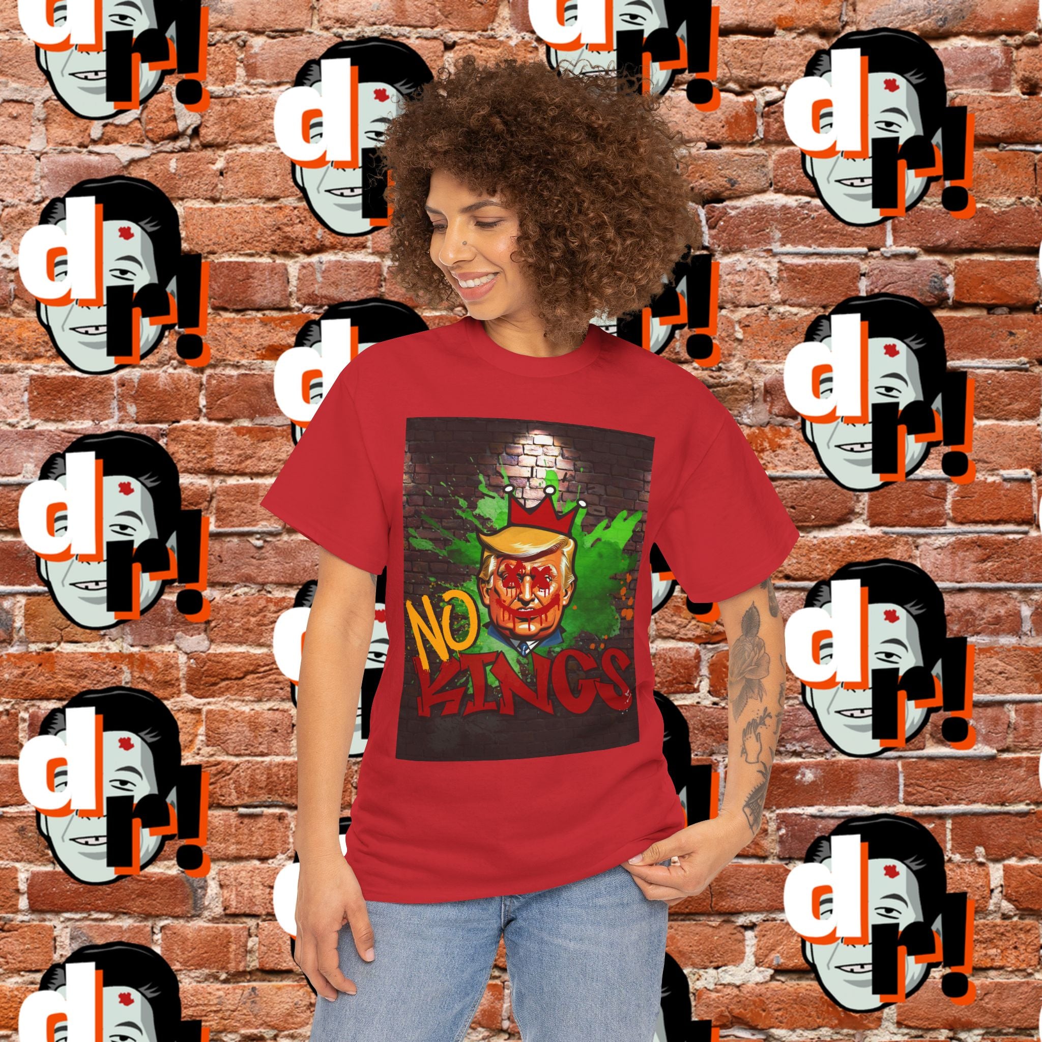 No Kings T‑Shirt BRICK