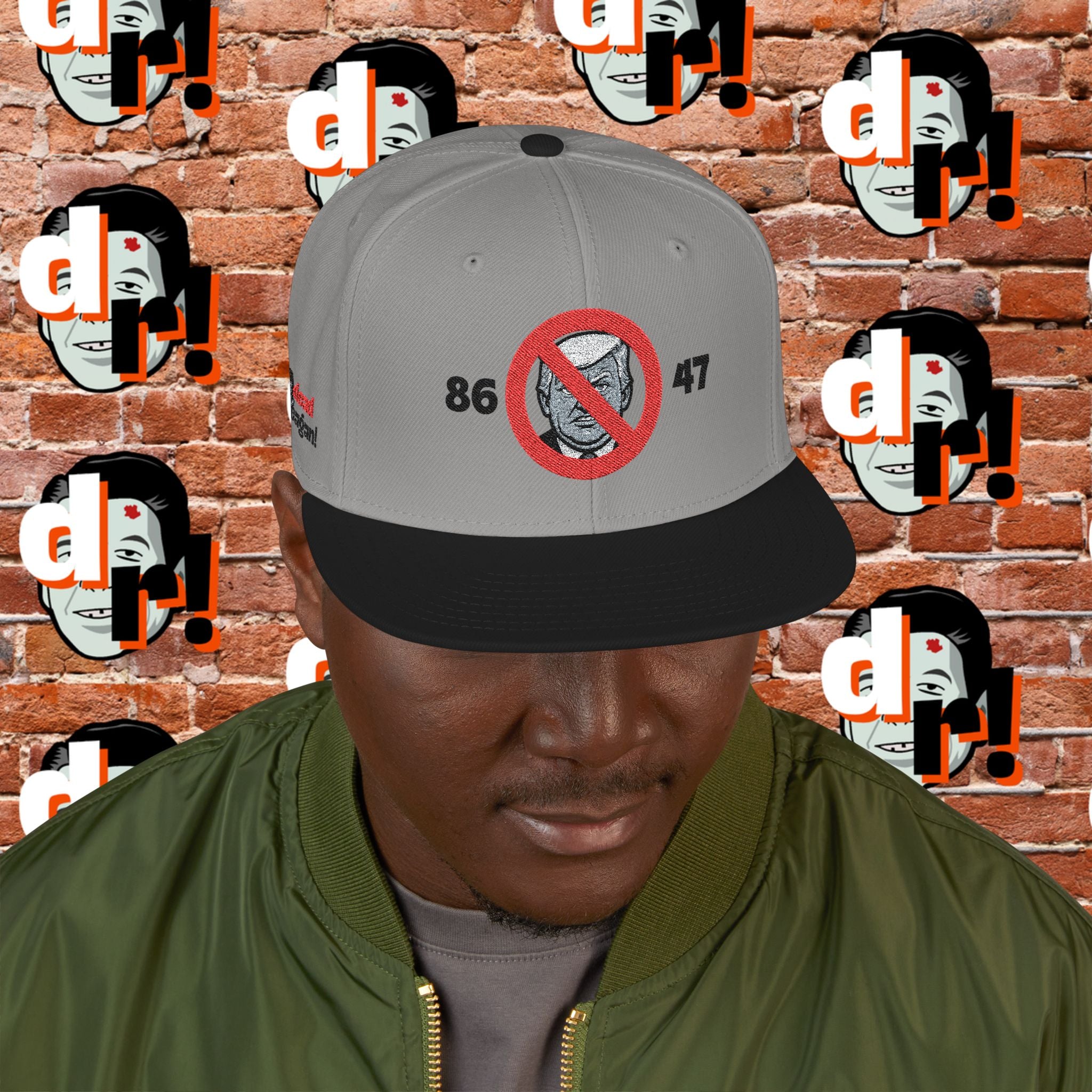 86/47 Embroidered Snapback