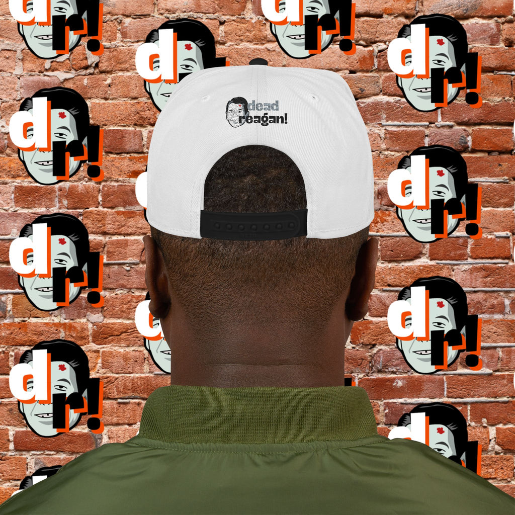 White But Not That White (Grey Letter b/o) Snapback