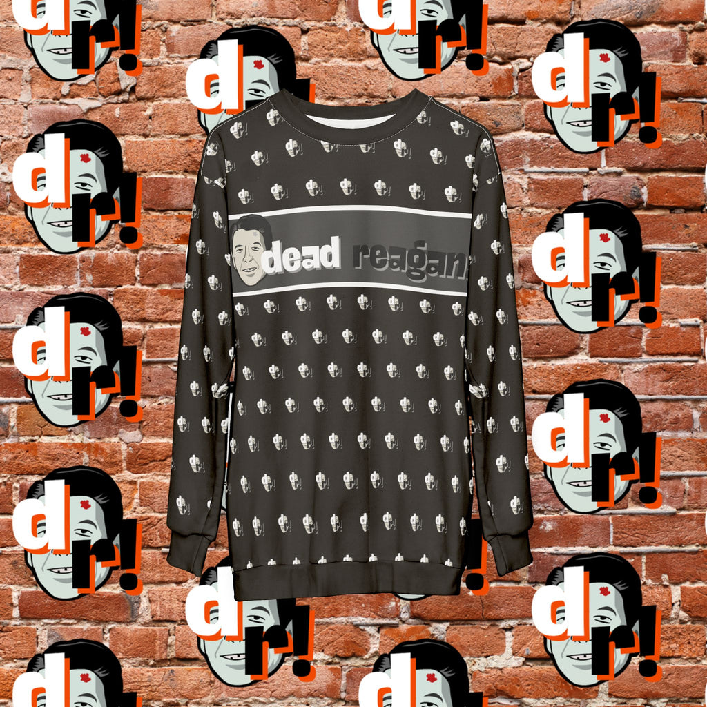Dead Reagan All-Over Print Crewneck Sweatshirt