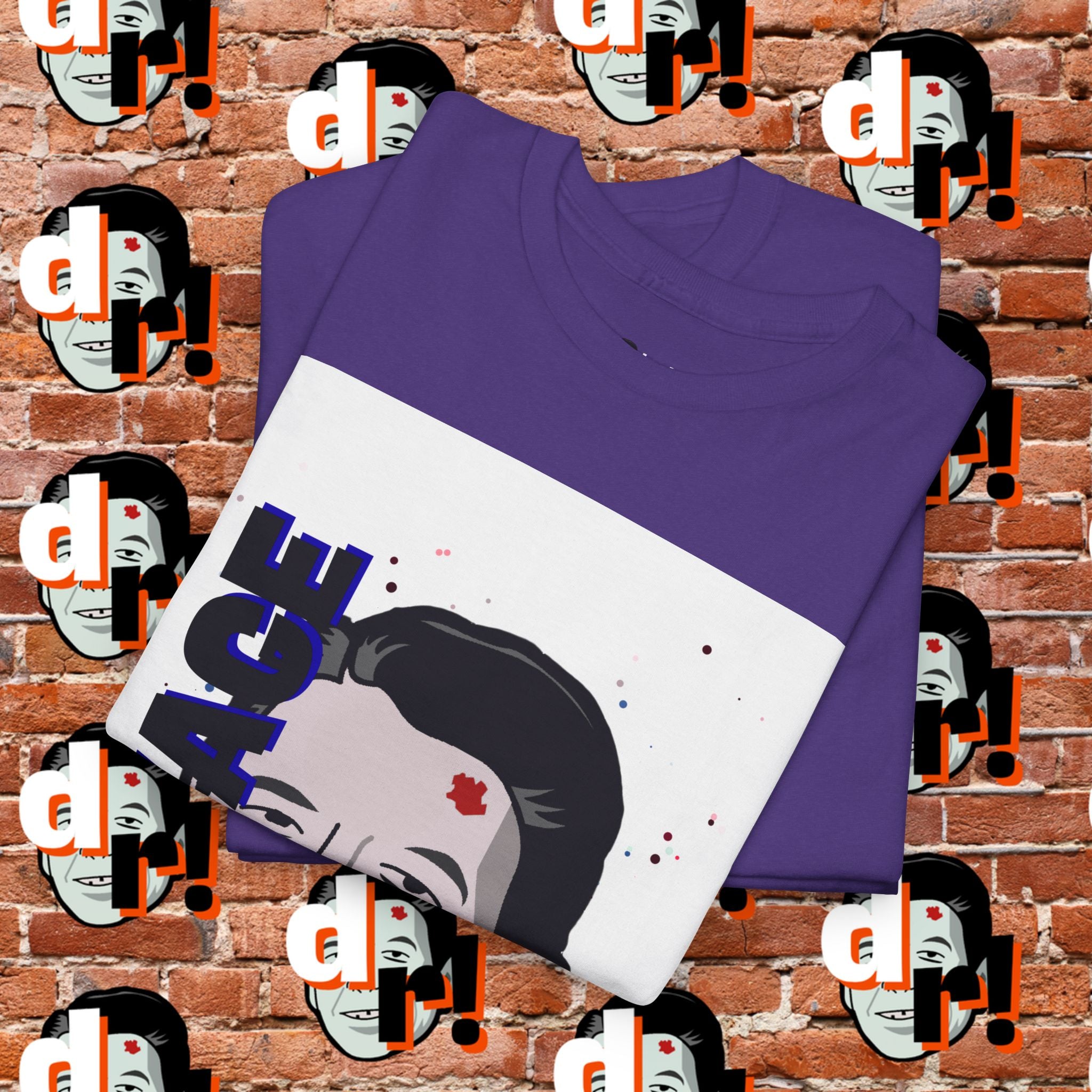 Savage Dead Reagan Graphic Tee Blue